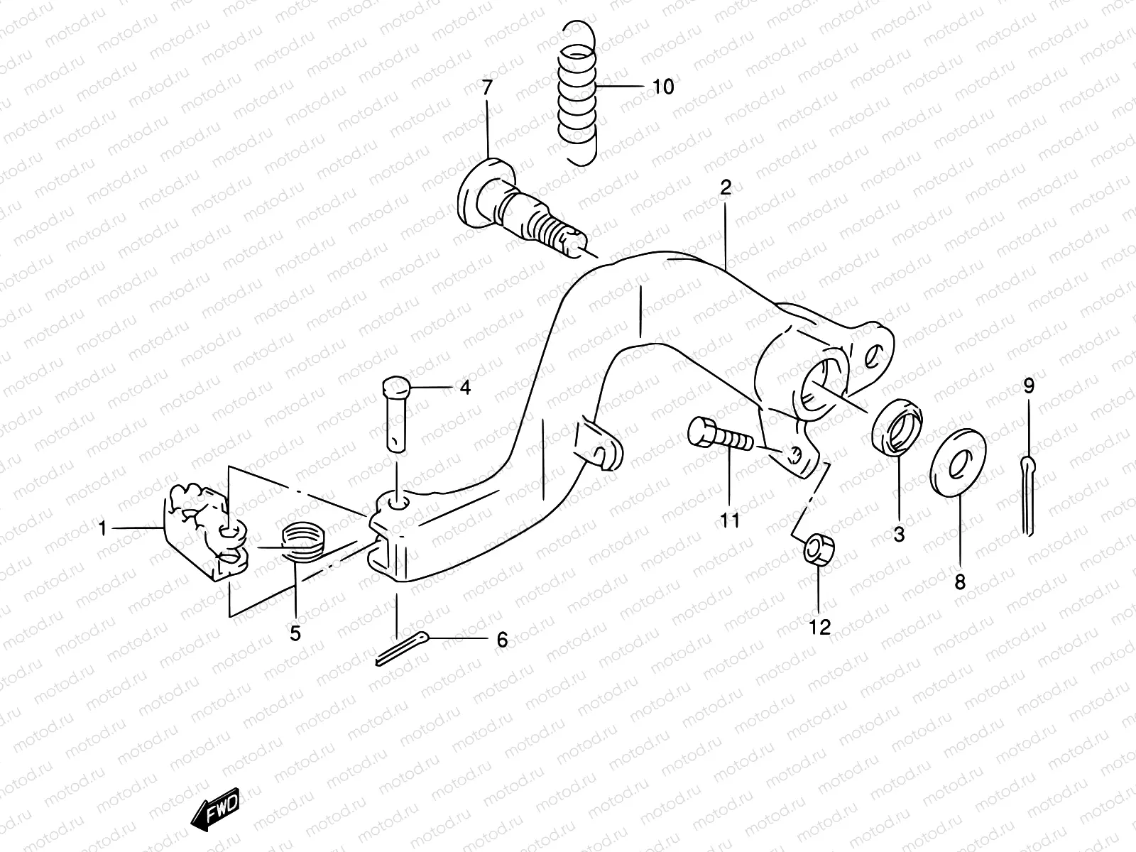 25 - REAR BRAKE