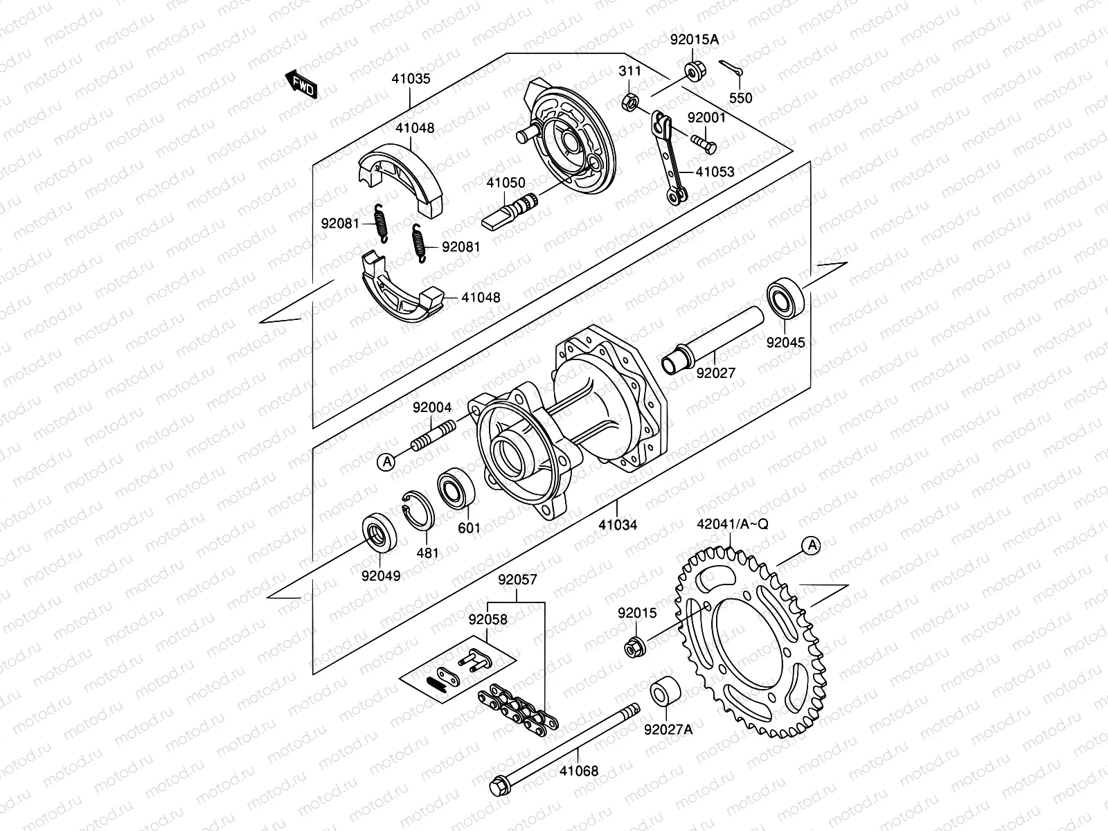 25 - REAR HUB