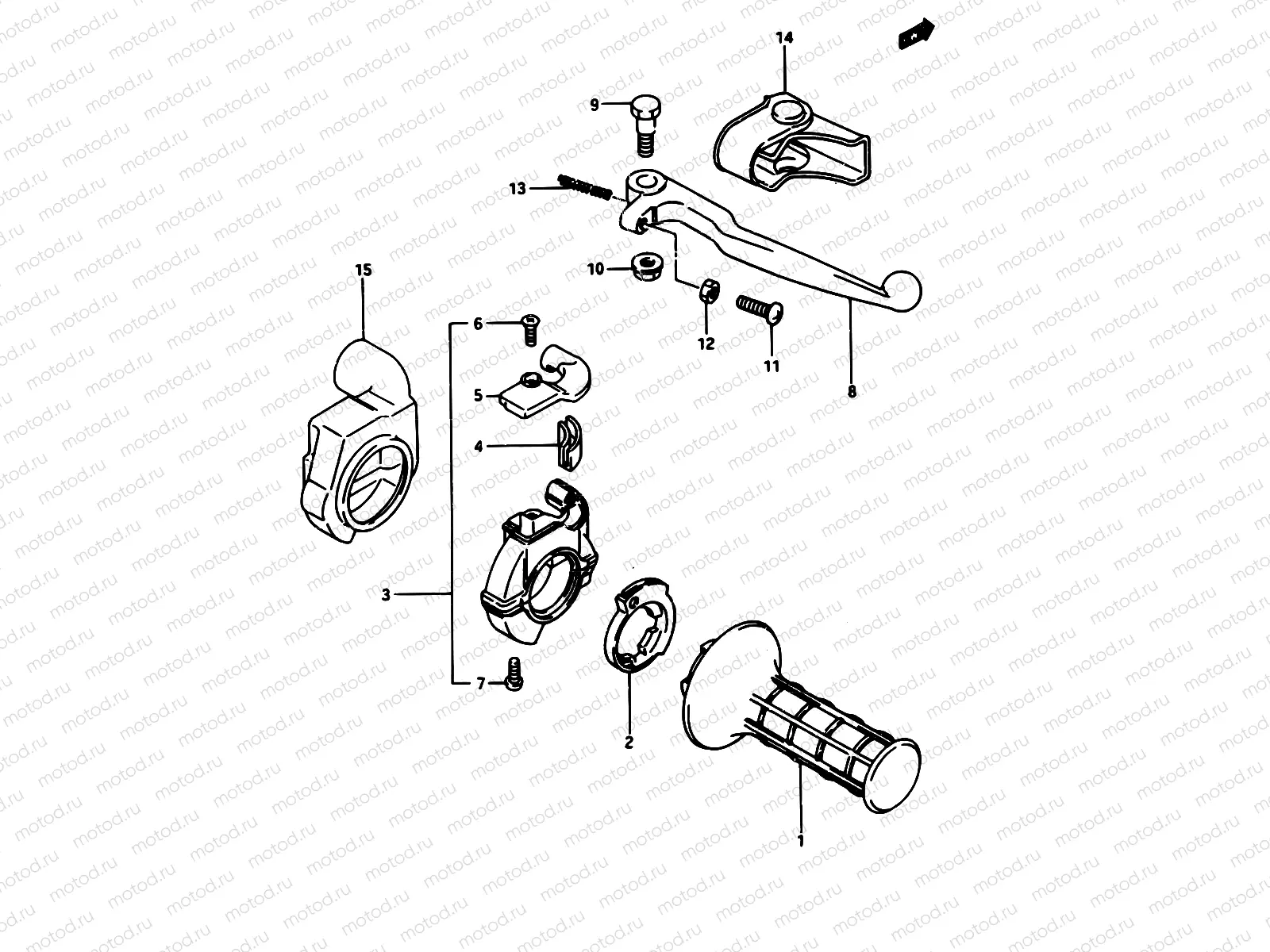 25 - RIGHT HANDLE SWITCH