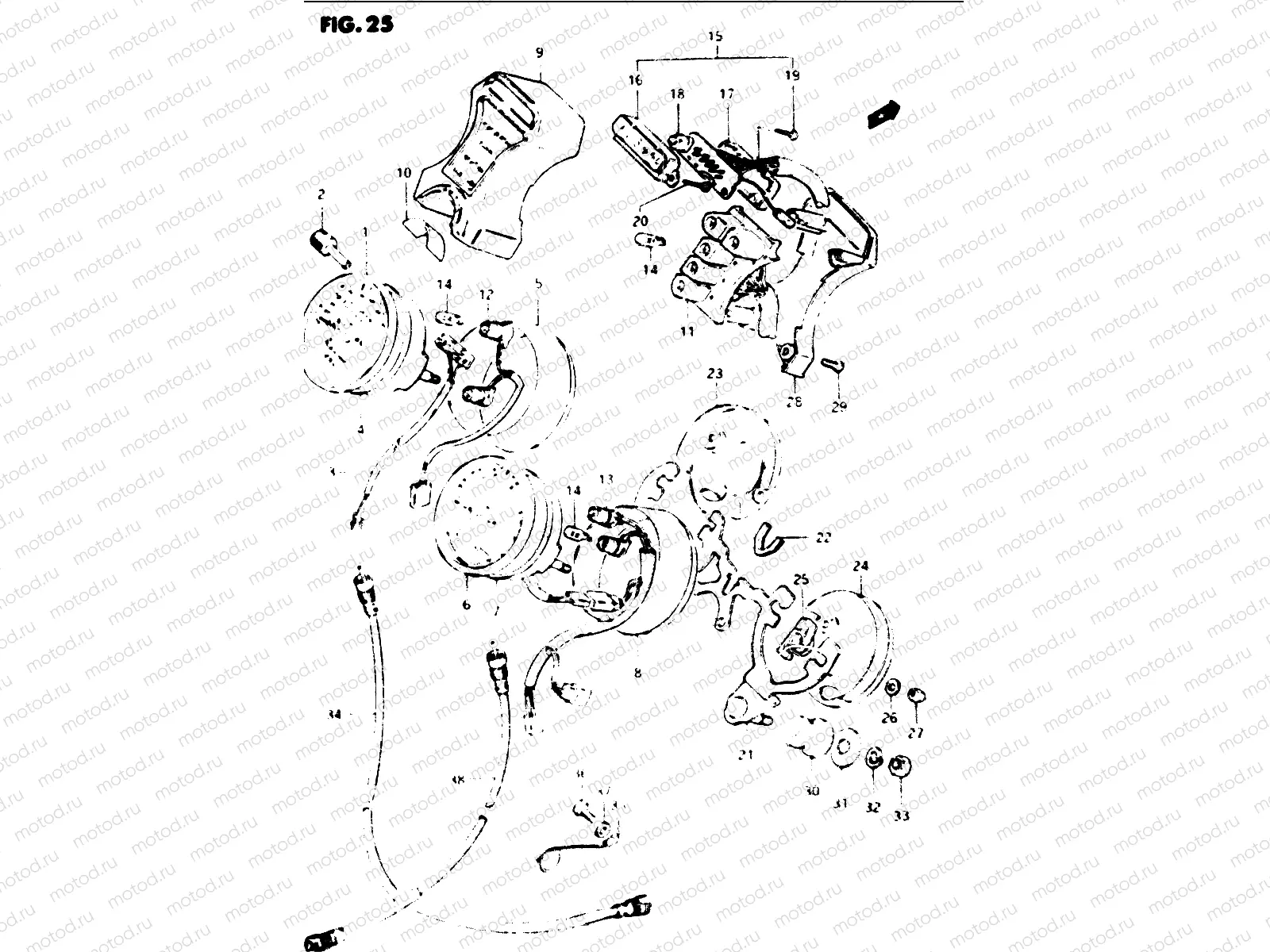 25 - SPEEDOMETER - TACHOMETER