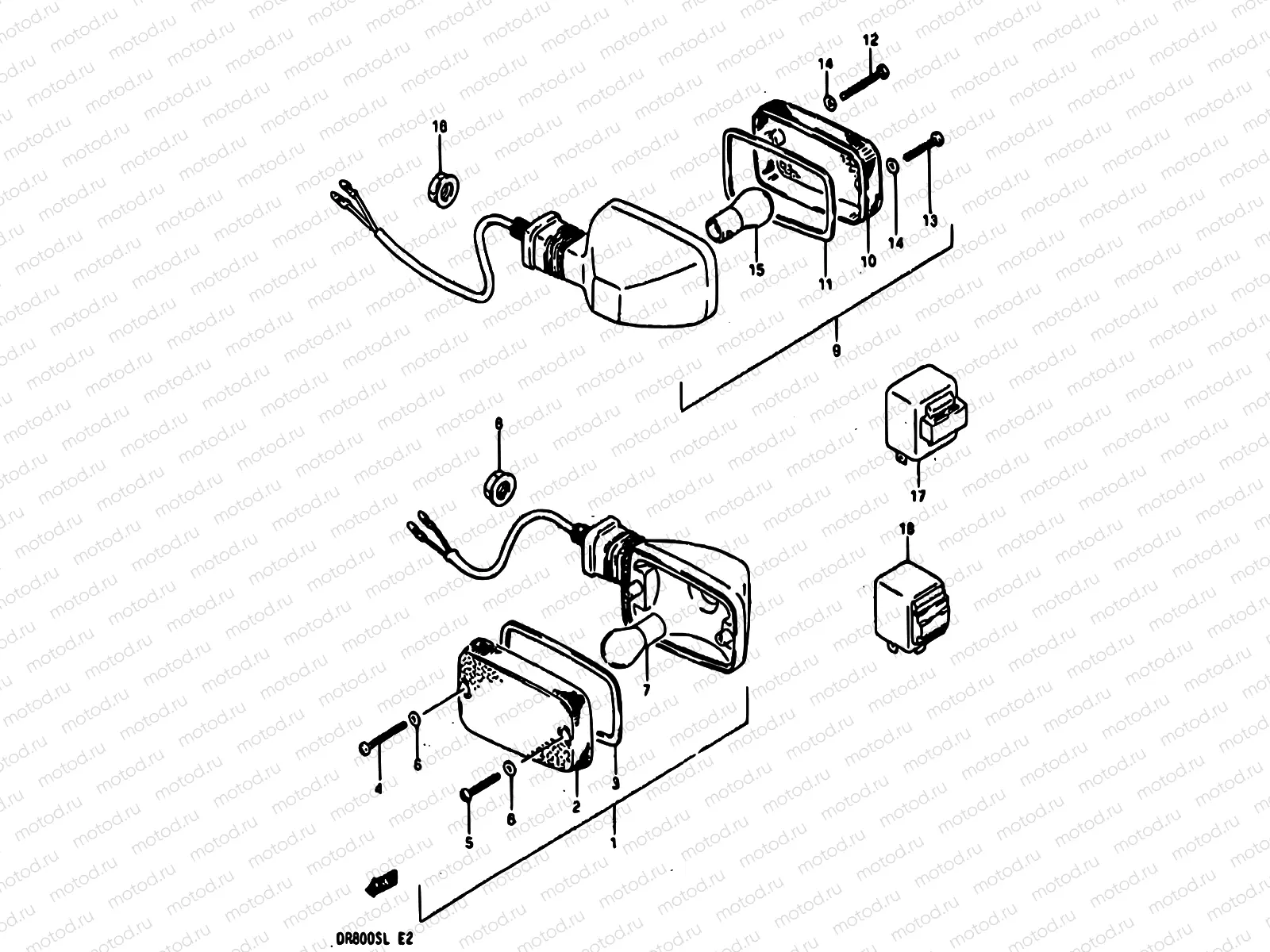 25 - TURN SIGNAL LAMP
