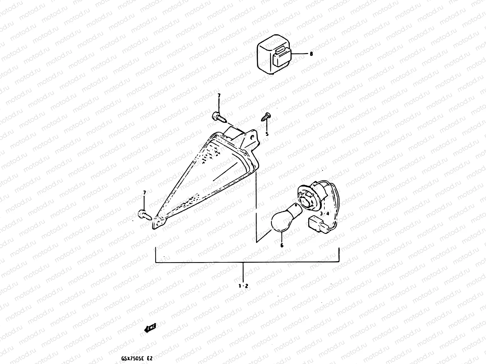 25 - TURN SIGNAL LAMP