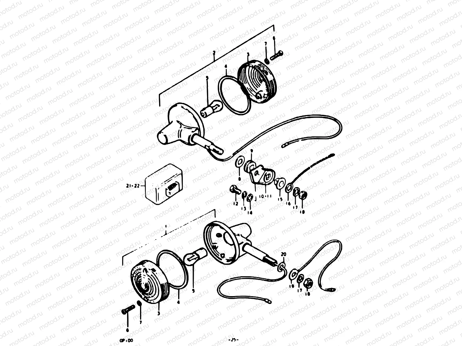 25 - TURN SIGNAL LAMP (C, N)
