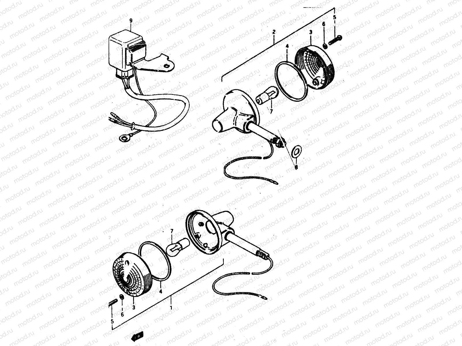 25 - TURN SIGNAL LAMP (E22)