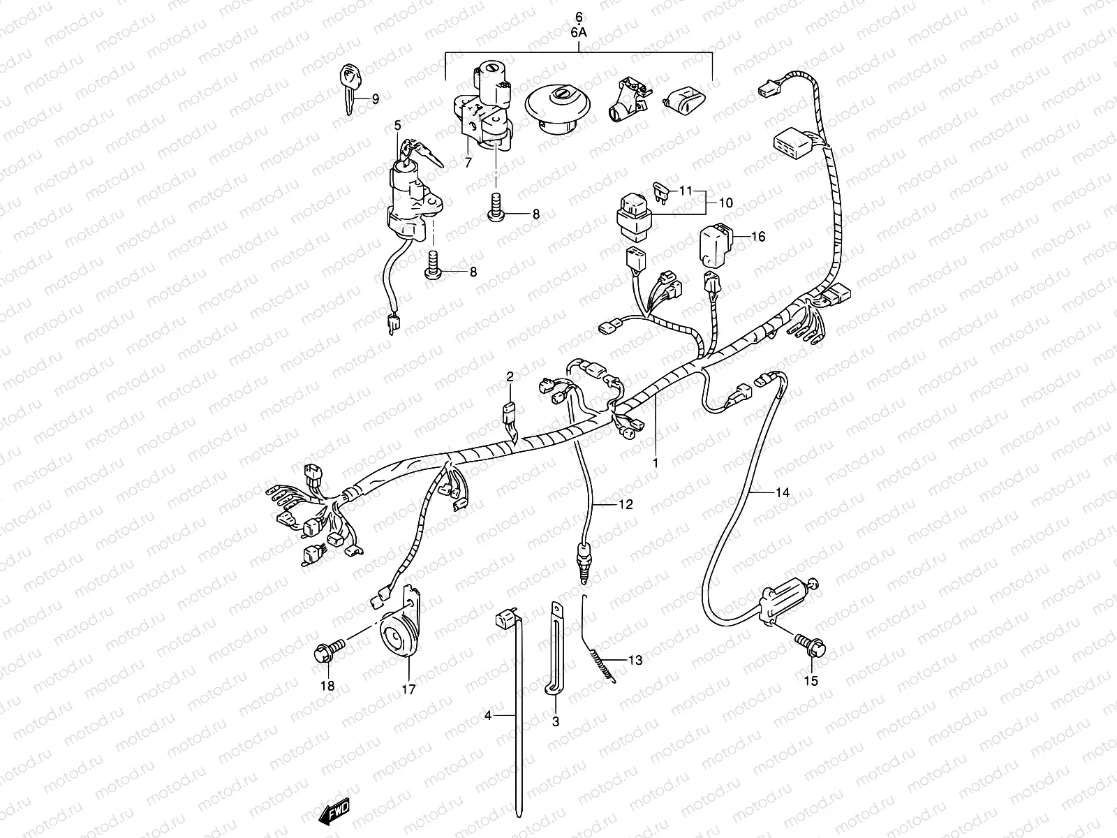 25 - WIRING HARNESS