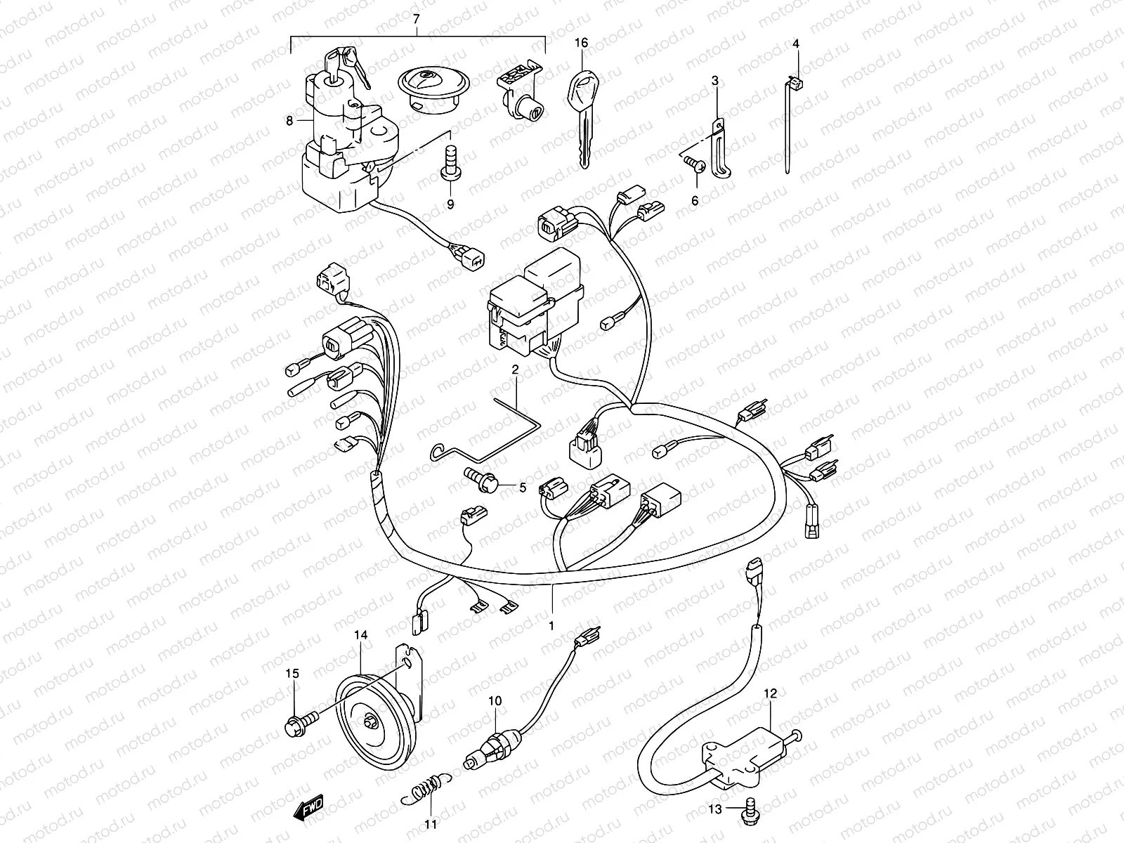 25 - WIRING HARNESS