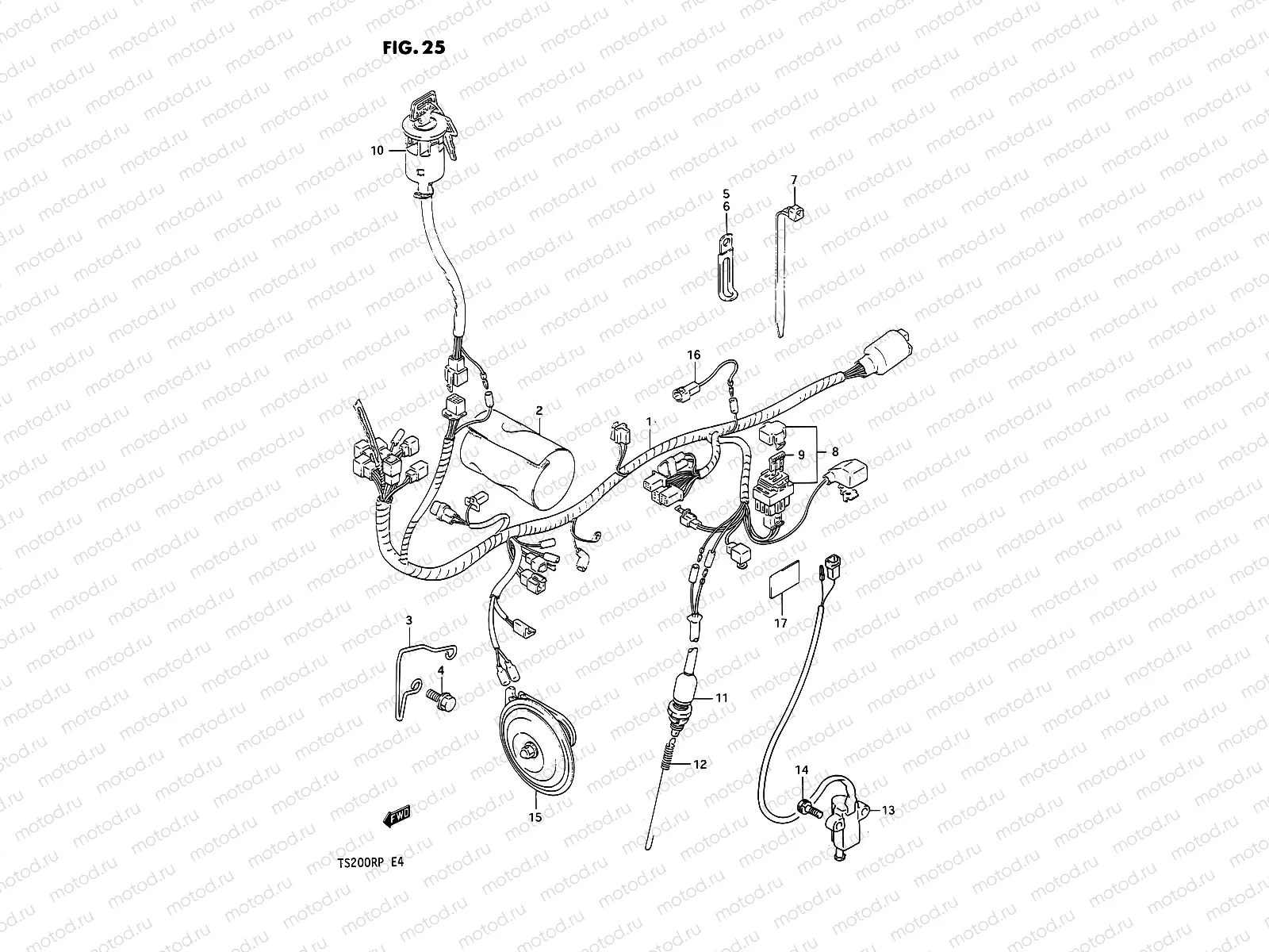 25 - WIRING HARNESS
