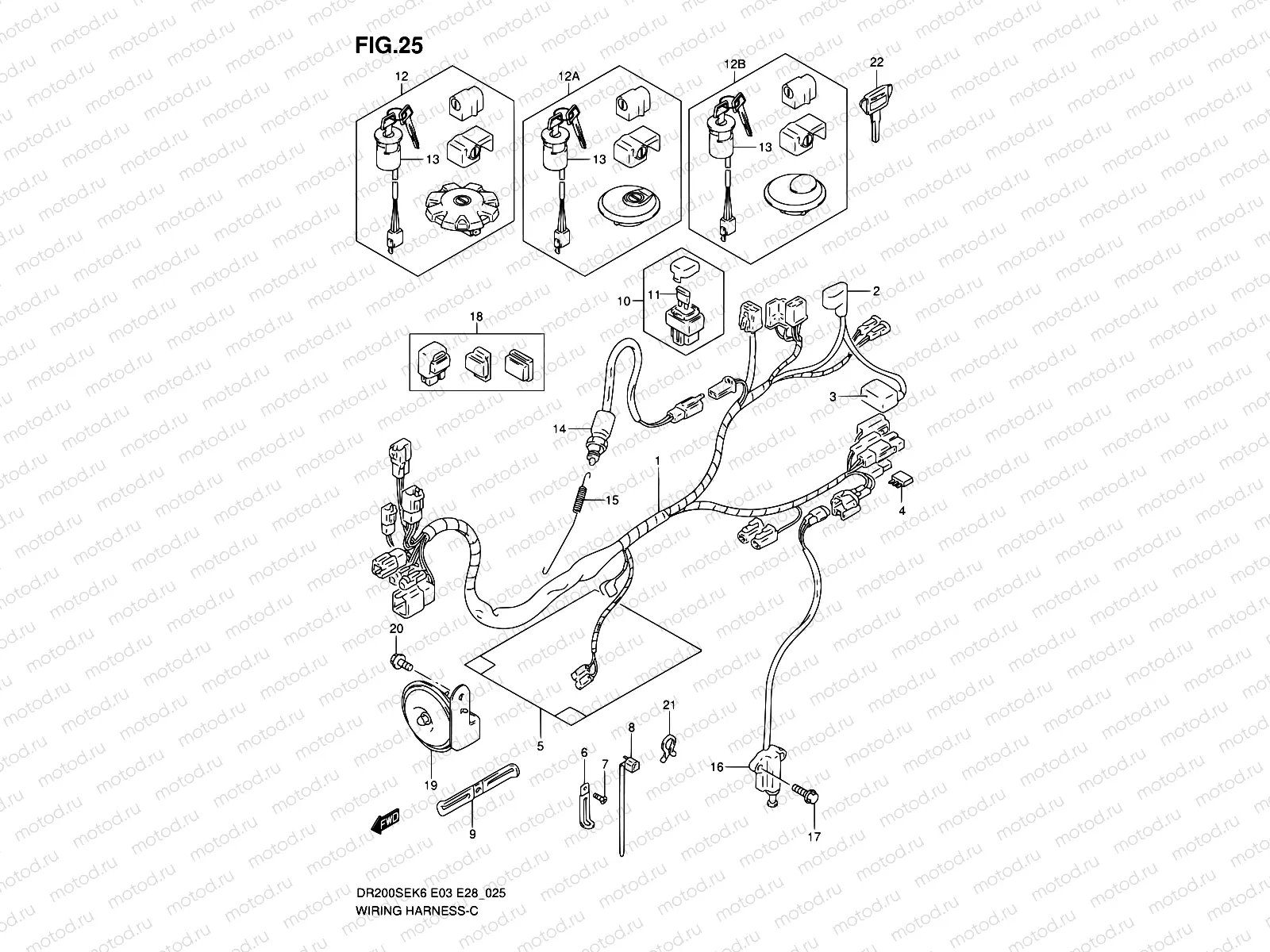 25 - WIRING HARNESS