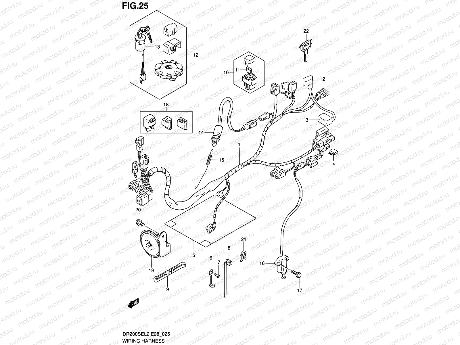 25 - WIRING HARNESS