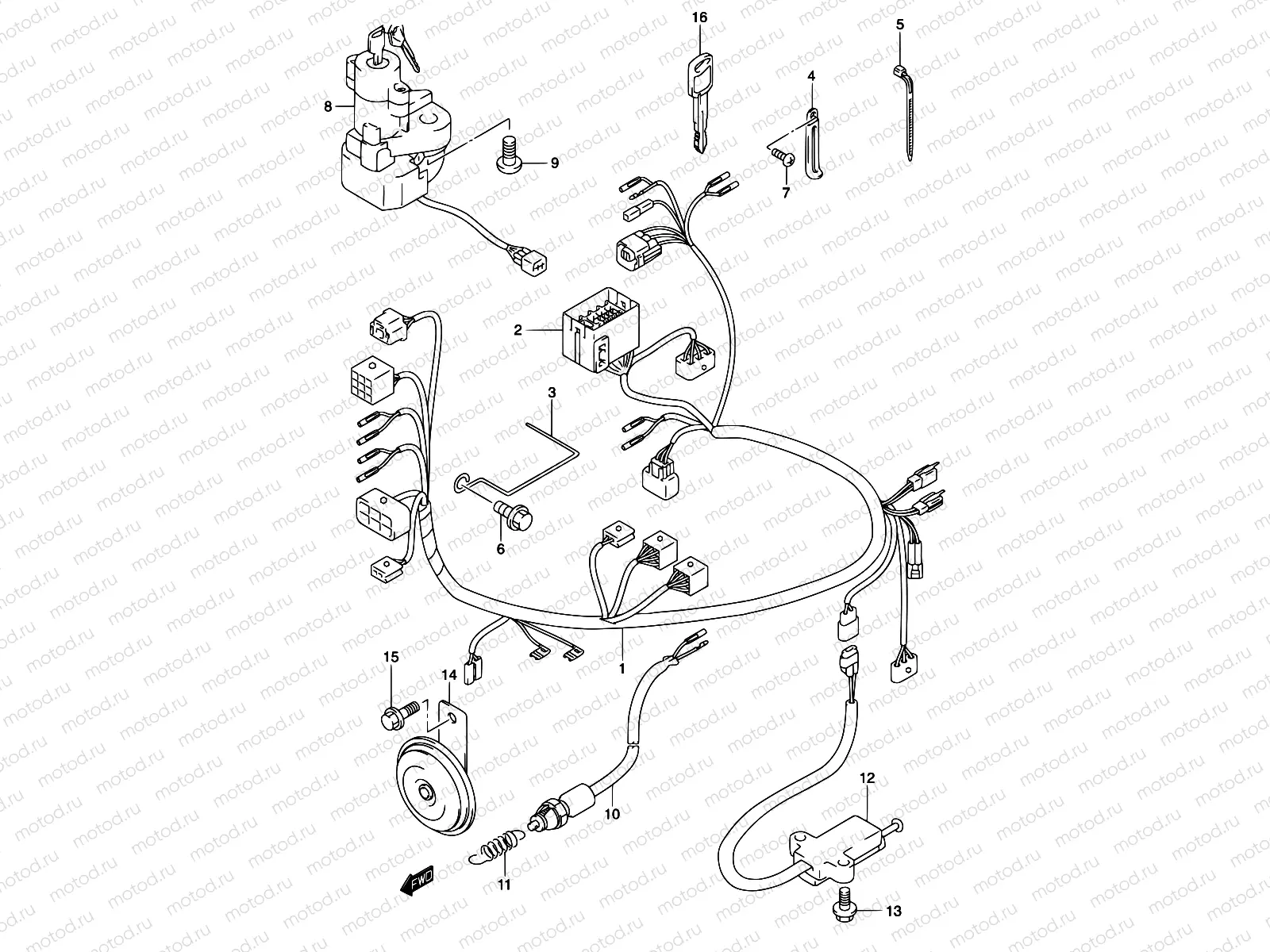 25 - WIRING HARNESS
