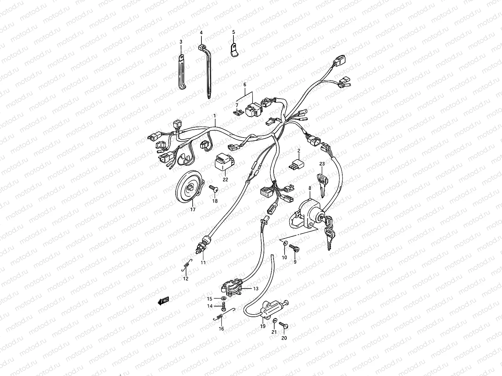 25 - WIRING HARNESS