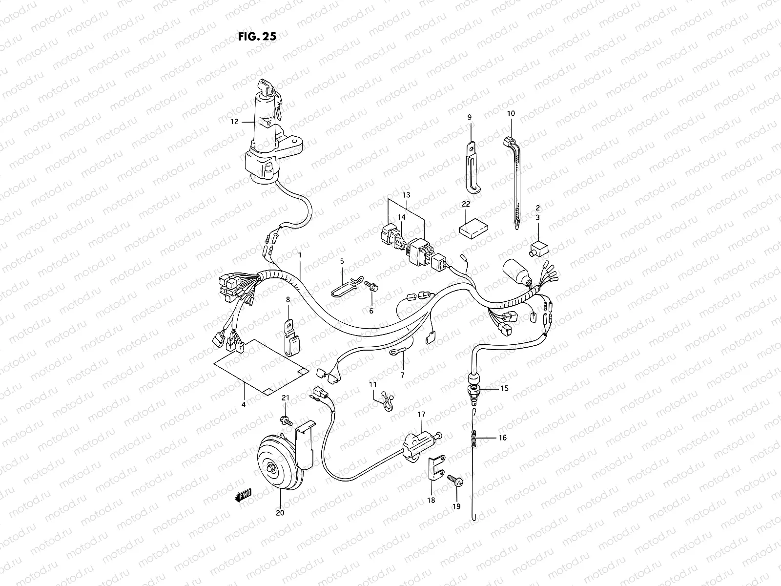 25 - WIRING HARNESS