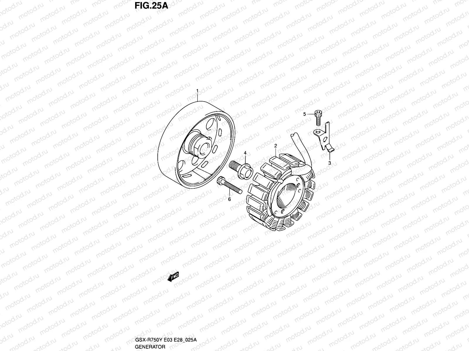25A - GENERATOR (MODEL K2/K3)