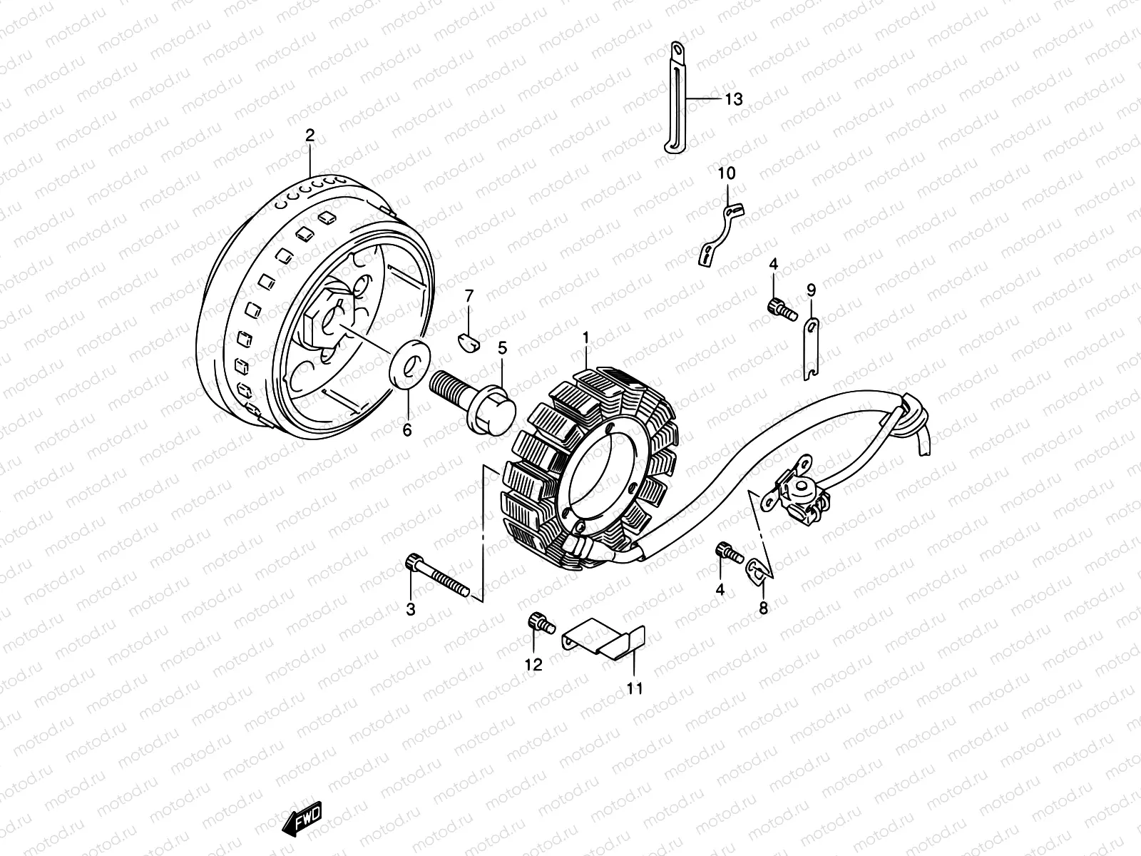 25A - MAGNETO (MODEL K5)