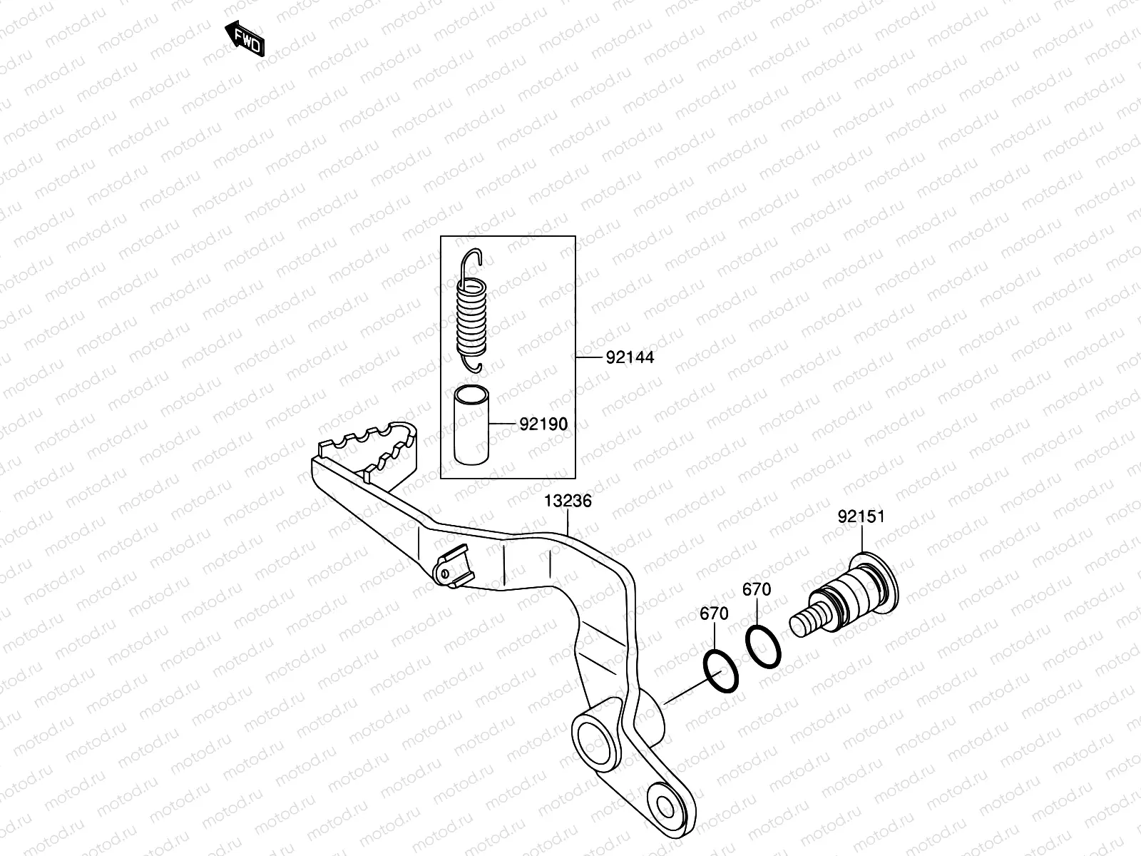 26 - BRAKE PEDAL