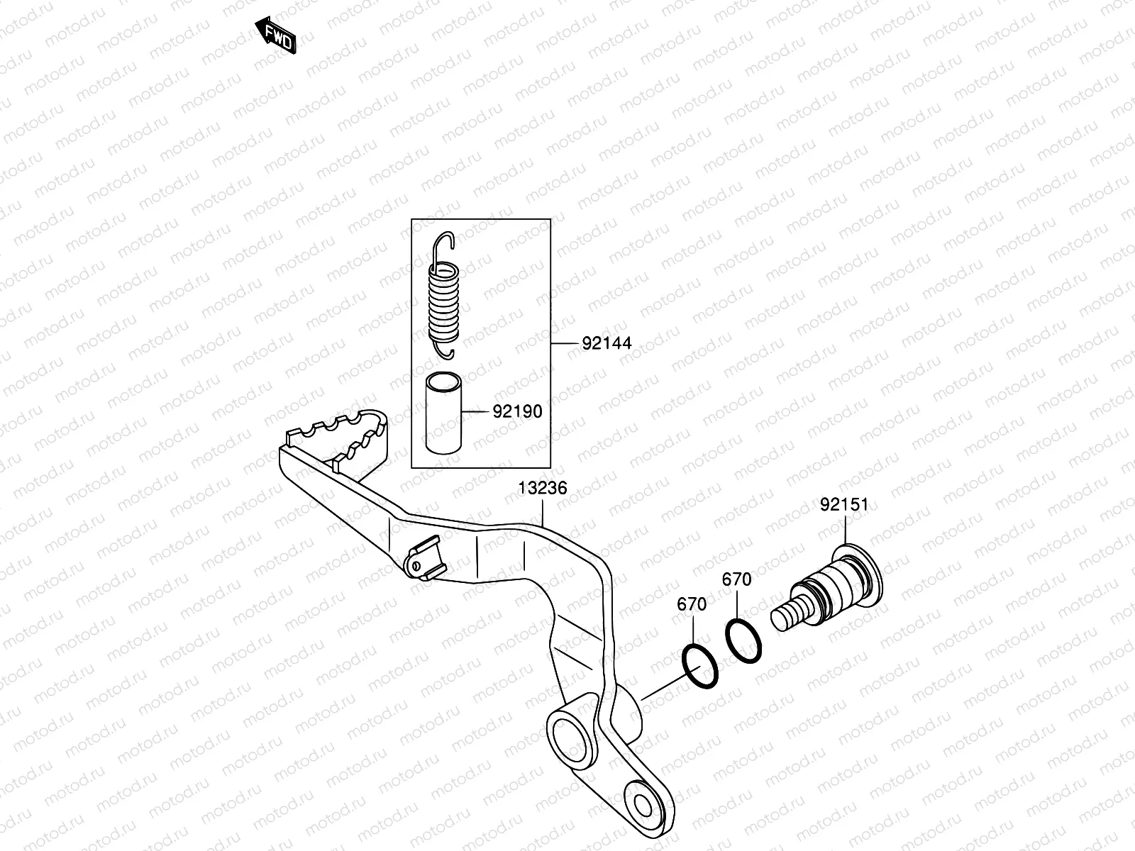26 - BRAKE PEDAL