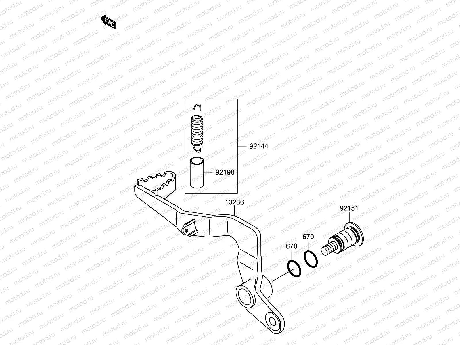 26 - BRAKE PEDAL