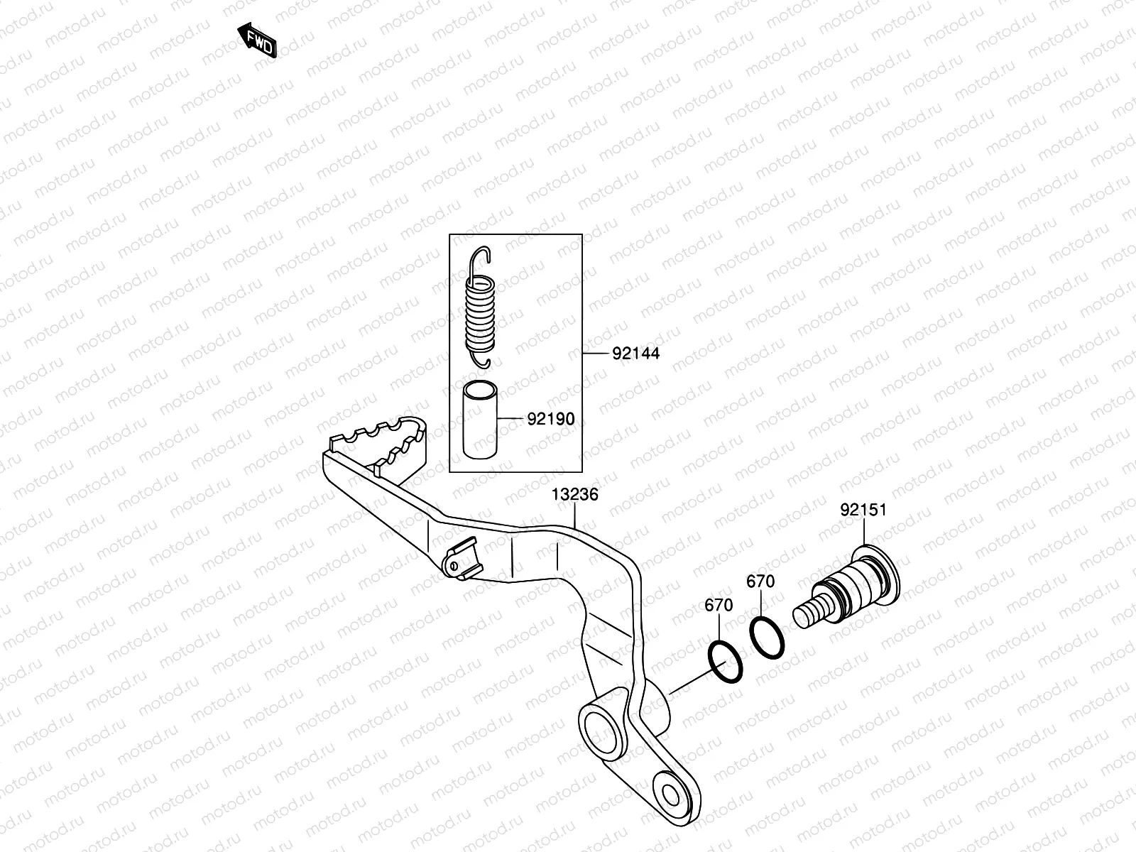 26 - BRAKE PEDAL