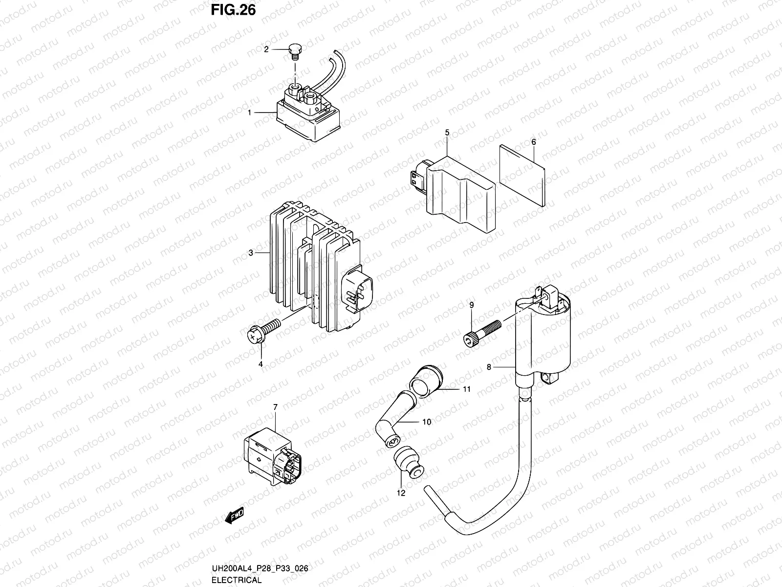 26 - ELECTRICAL (UH200AL4 P33)
