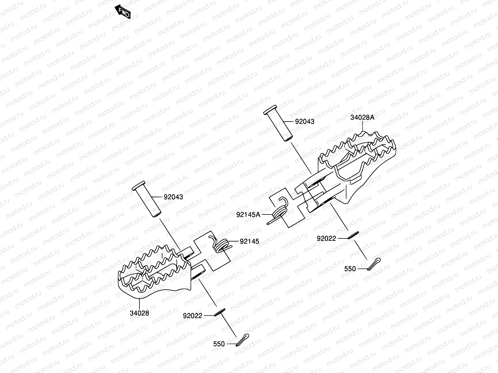26 - FOOTREST