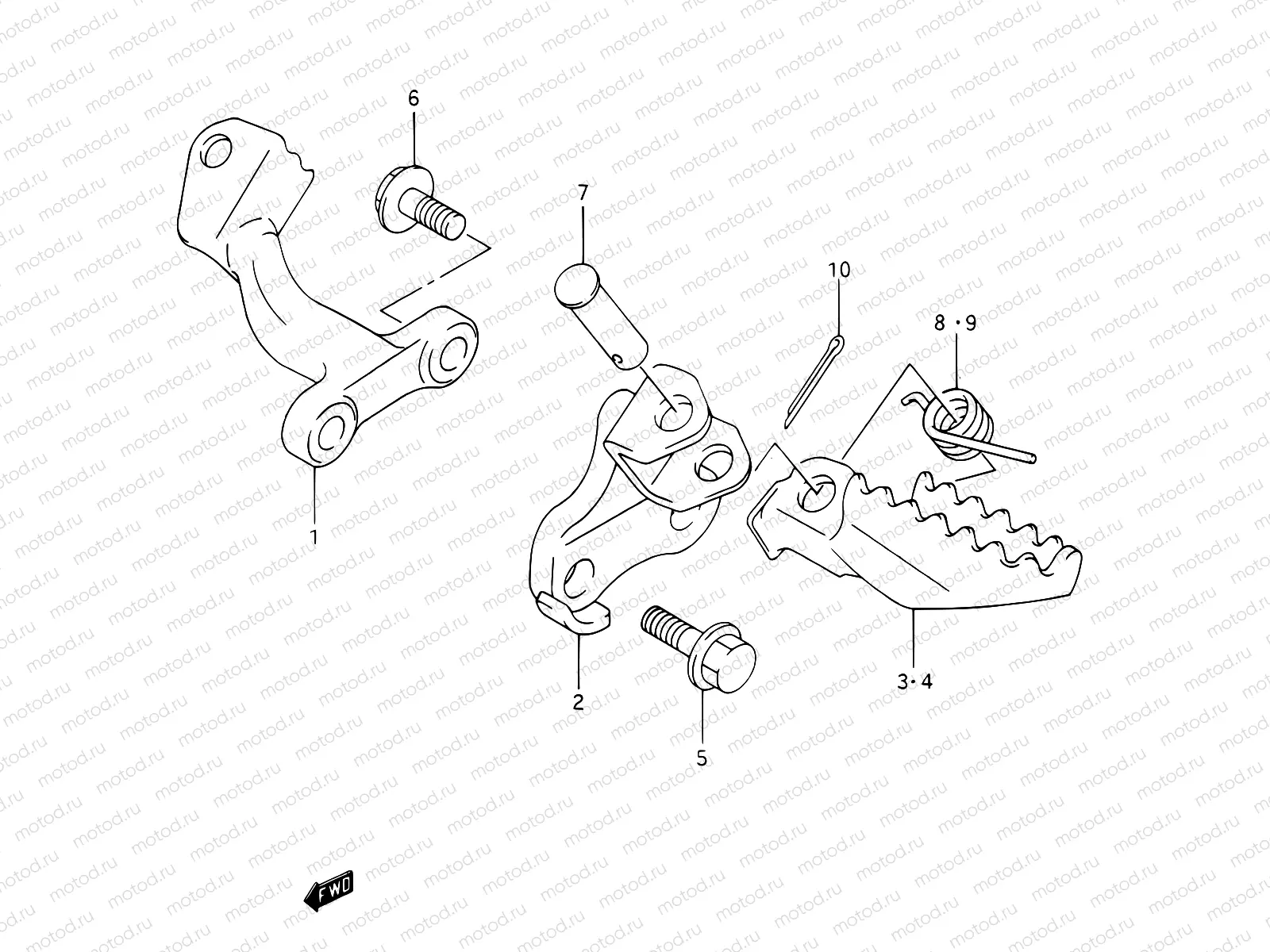 26 - FOOTREST