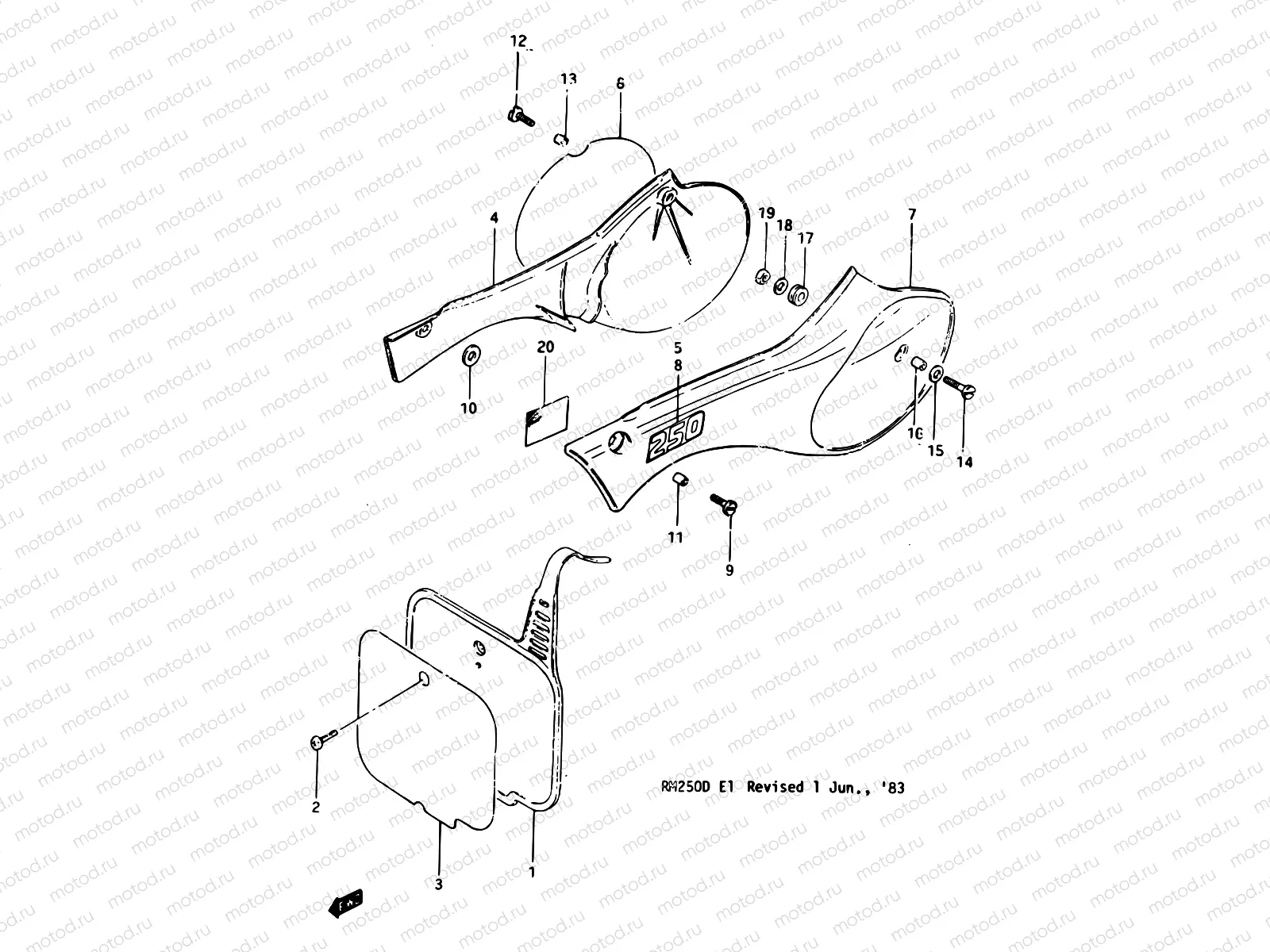 26 - FRAME COVER MODEL D