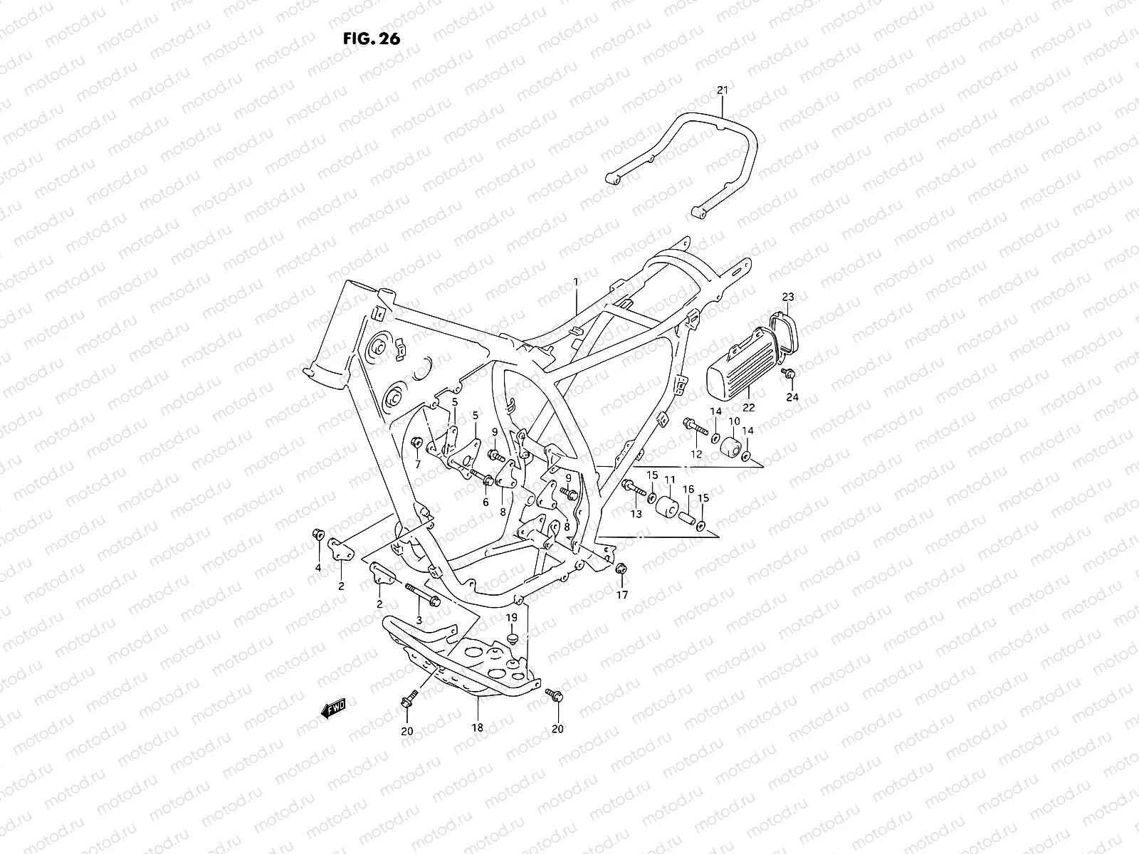 26 - FRAME (MODEL L)