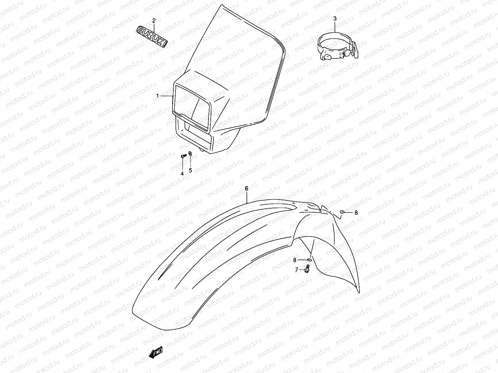 26 - FRONT FENDER