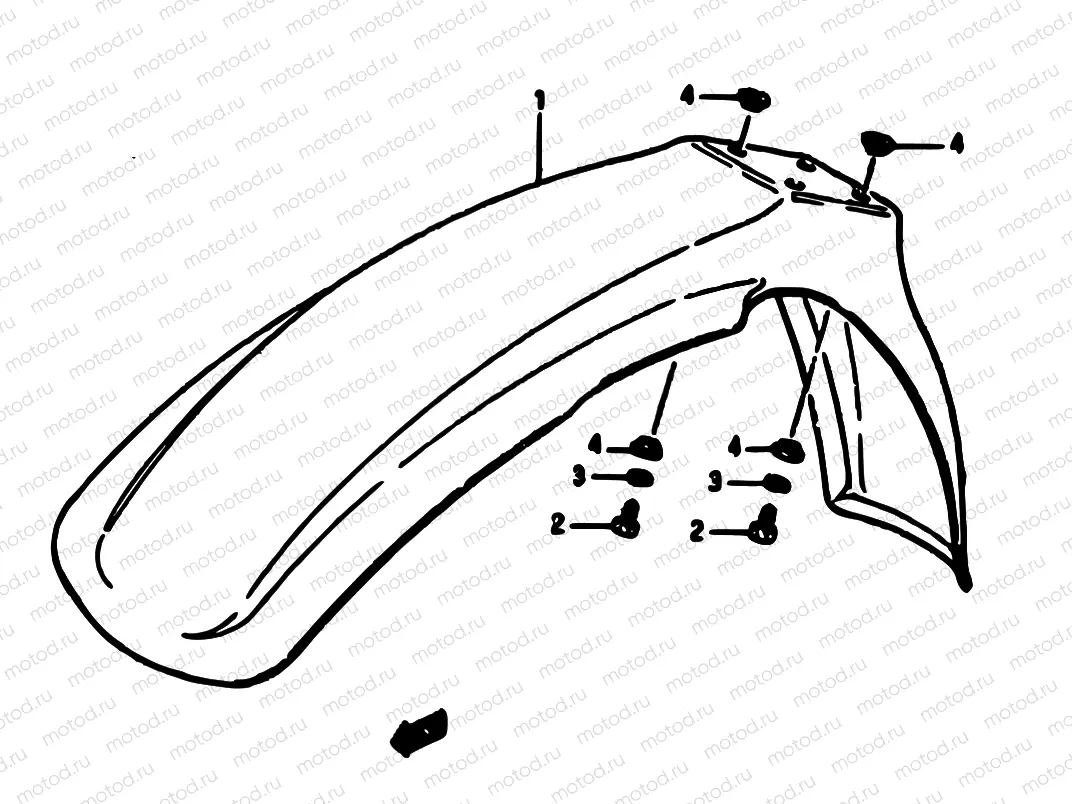 26 - FRONT FENDER