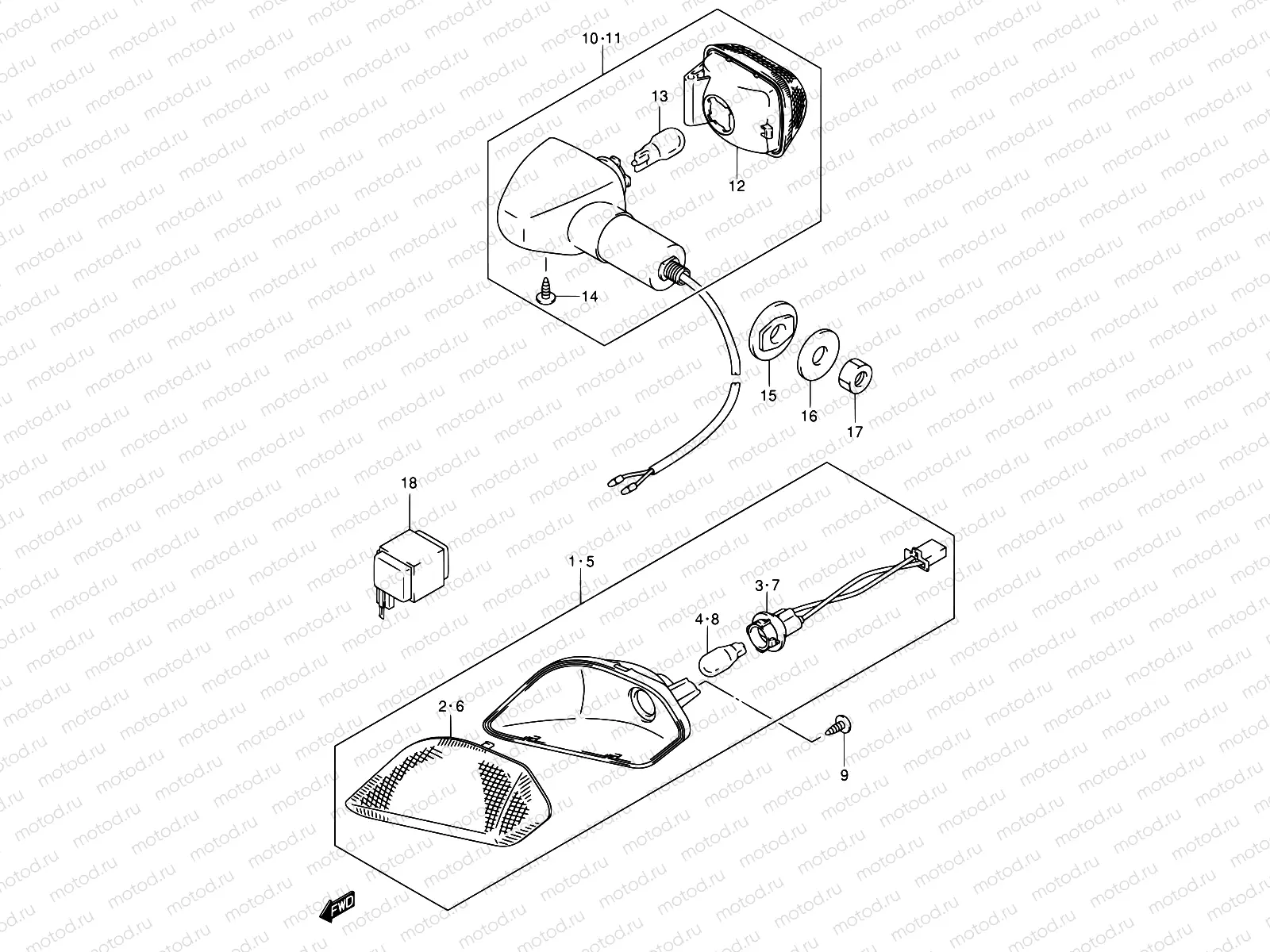 26 - FRONT TURN LAMP