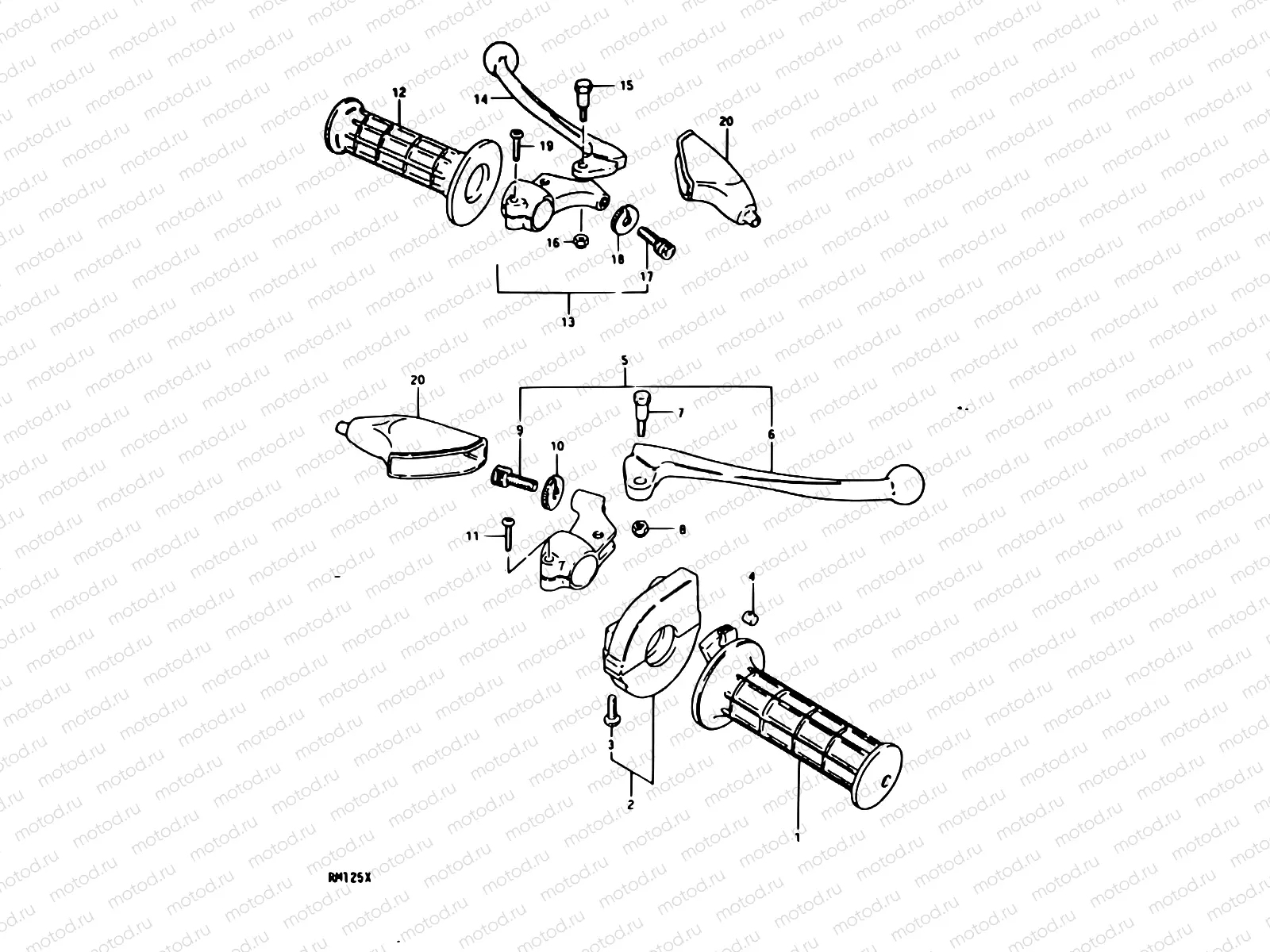 26 - HANDLE GLIP - LEVER