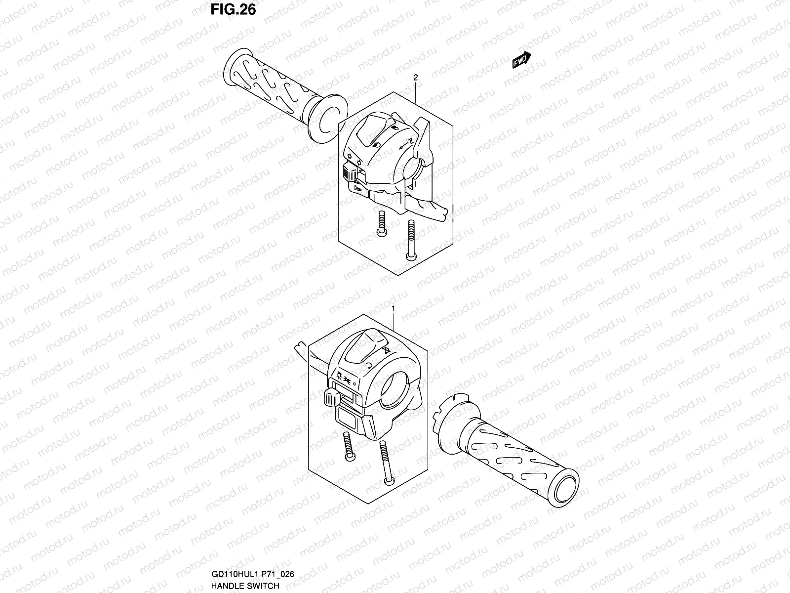 26 - HANDLE SWITCH