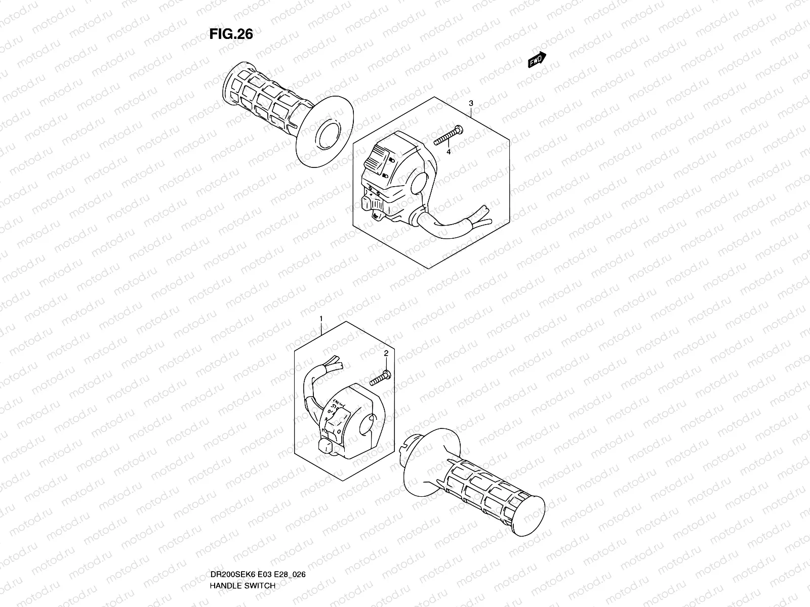 26 - HANDLE SWITCH