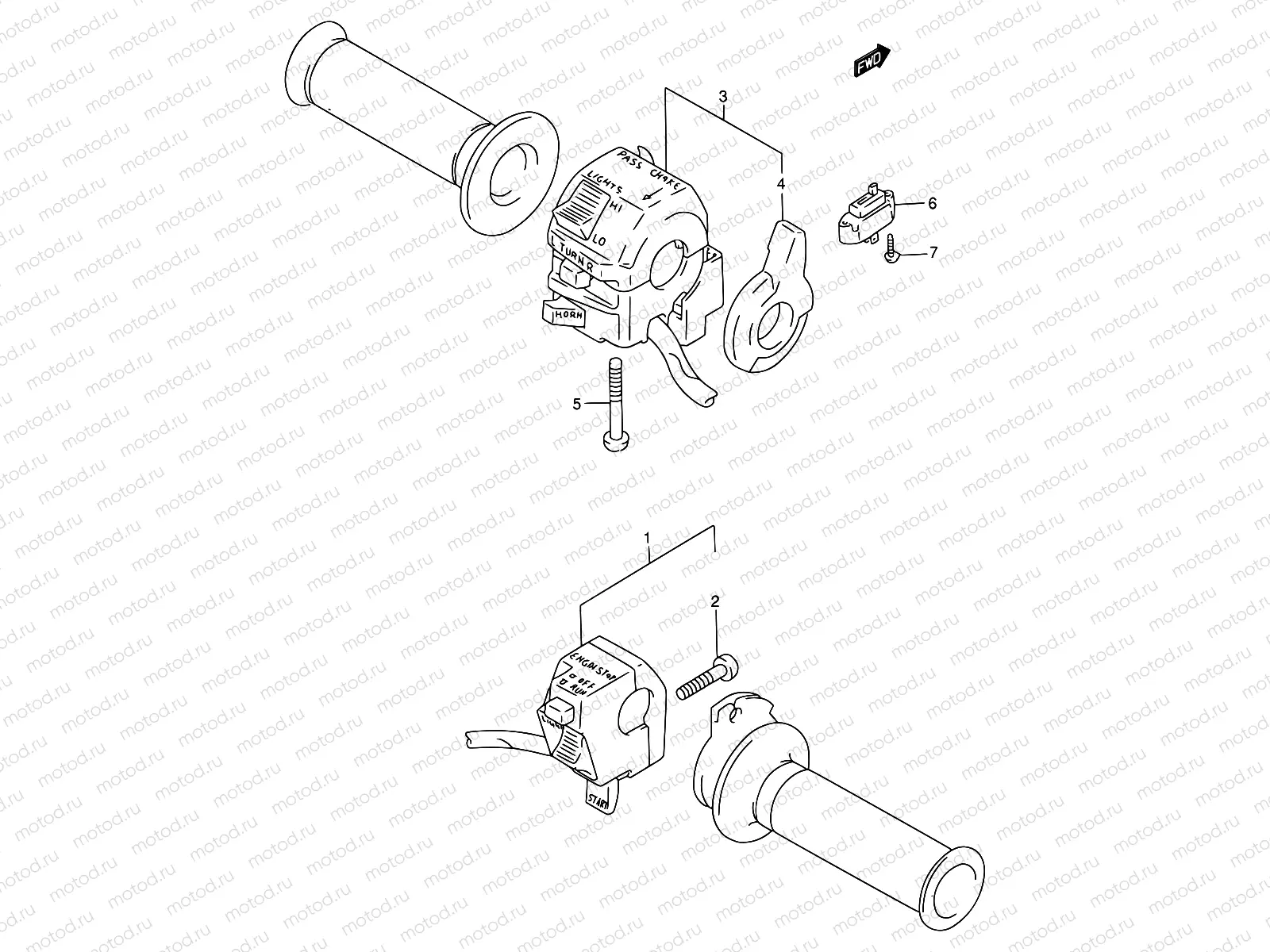 26 - HANDLE SWITCH