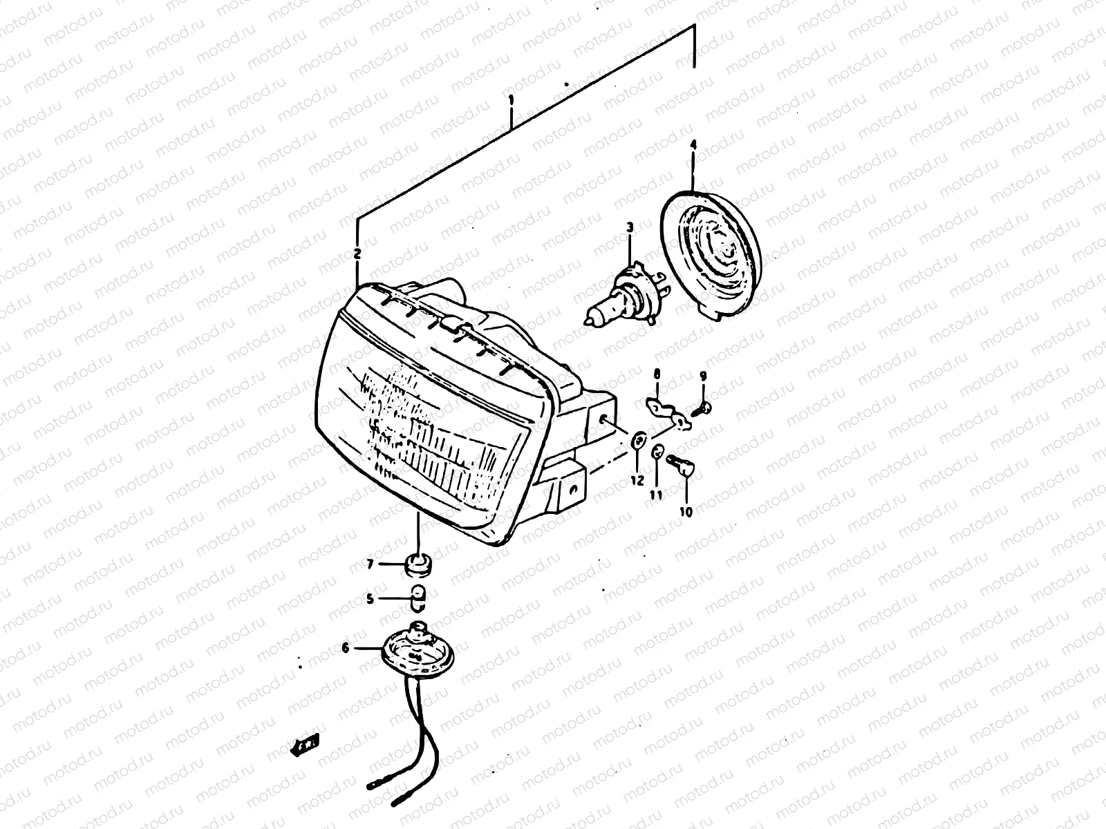 26 - HEADLAMP