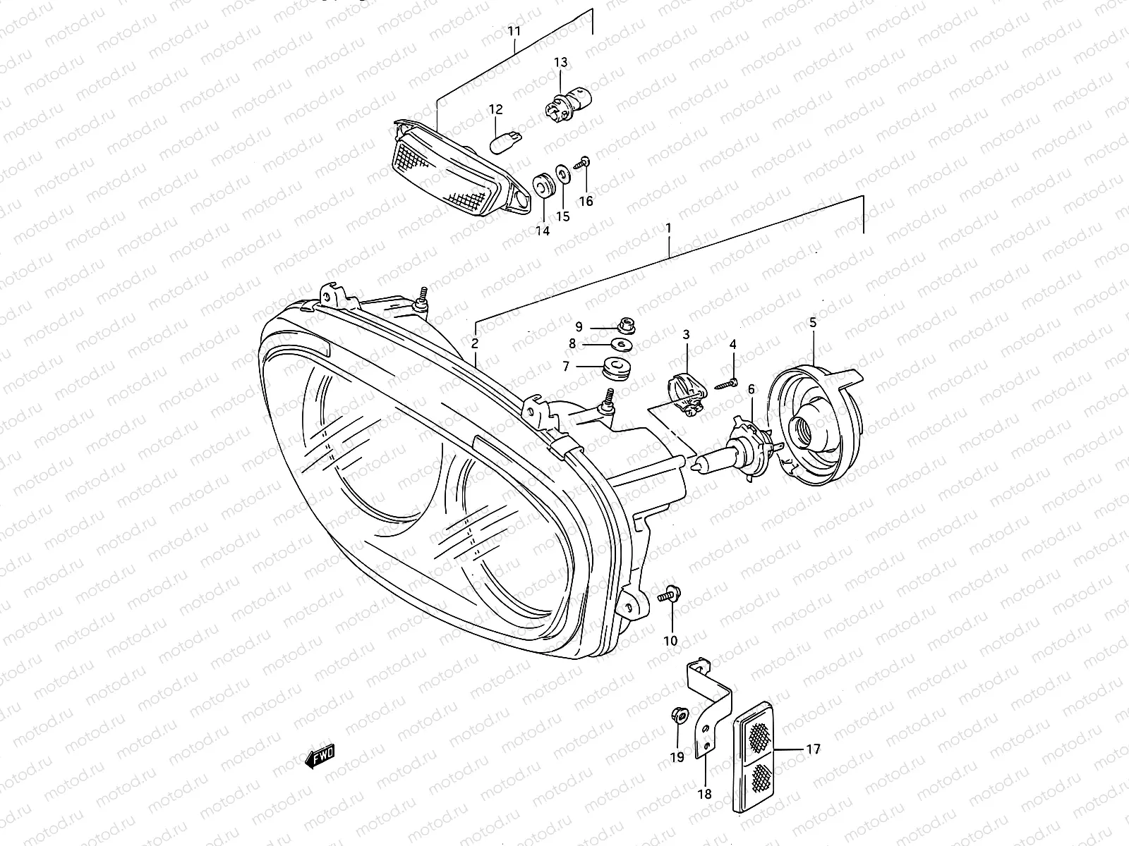 26 - HEADLAMP