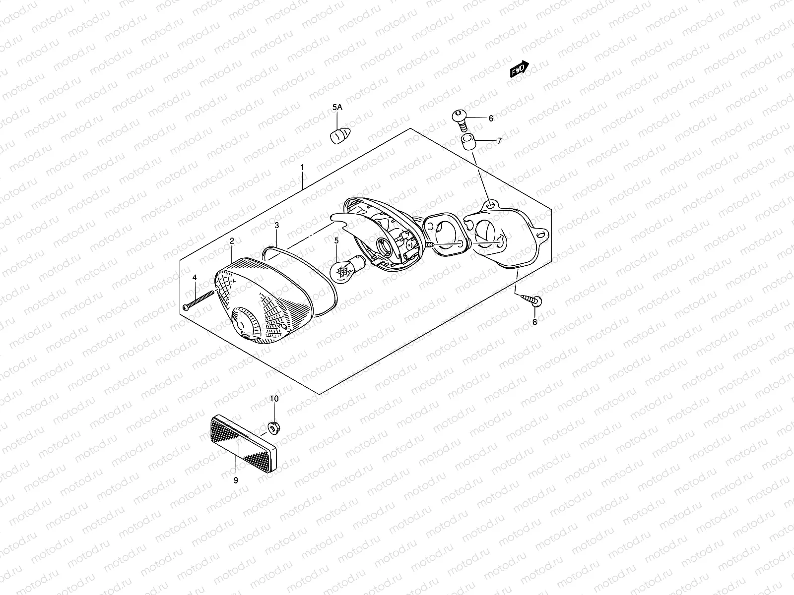 26 - REAR COMBINATION LAMP