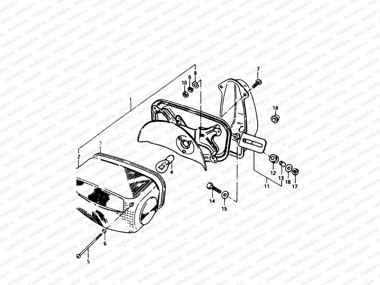 26 - REAR COMBINATION LAMP