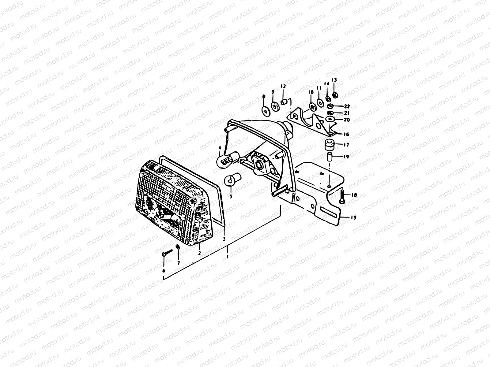 26 - REAR COMBINATION LAMP