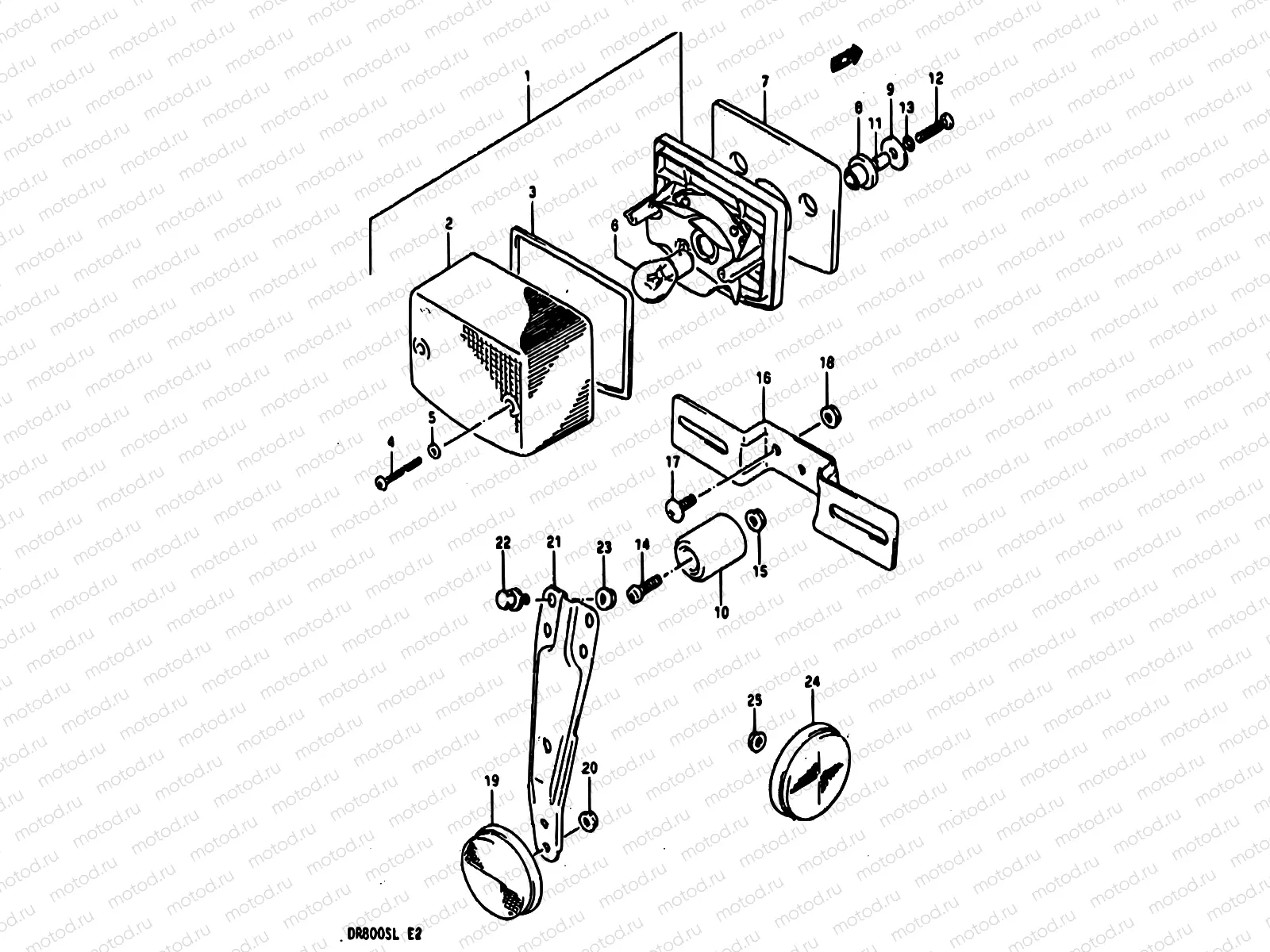 26 - REAR COMBINATION LAMP