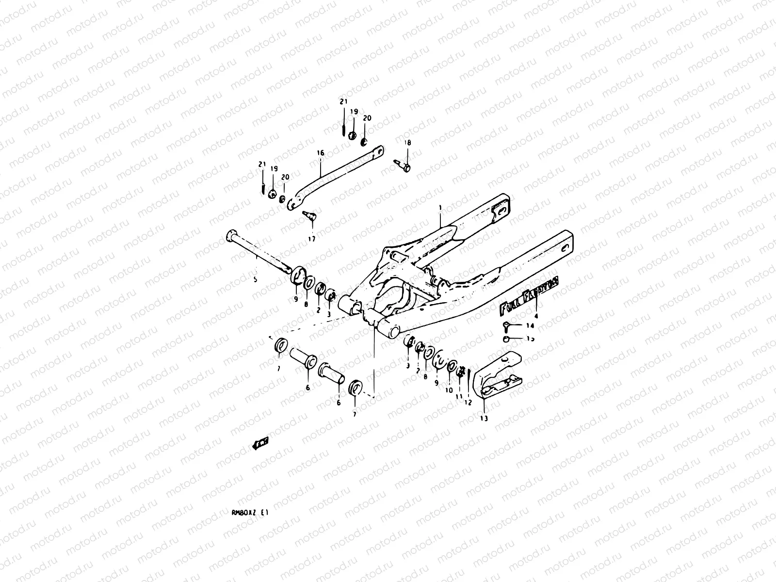 26 - REAR SWINGING ARM