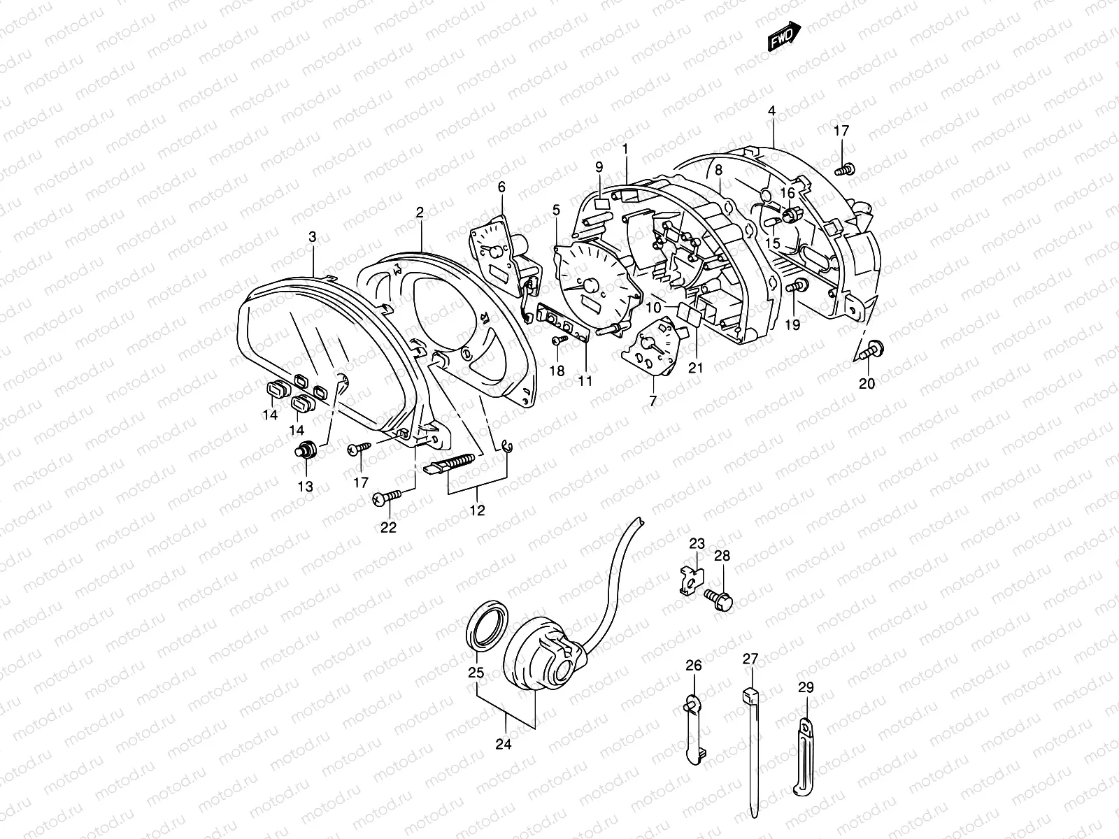 26 - SPEEDOMETER (MODEL X)