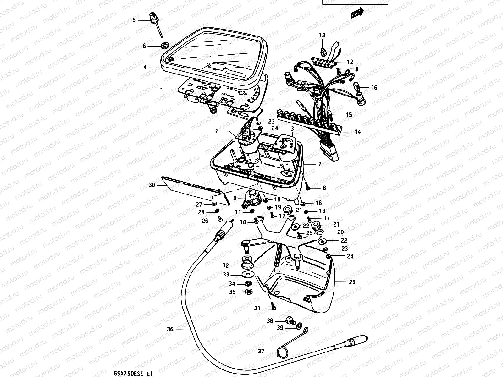 26 - SPEEDOMETER - TACHOMETER