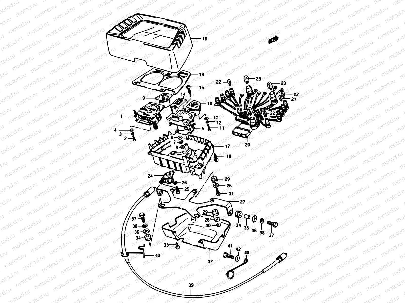 26 - SPEEDOMETER - TACHOMETER