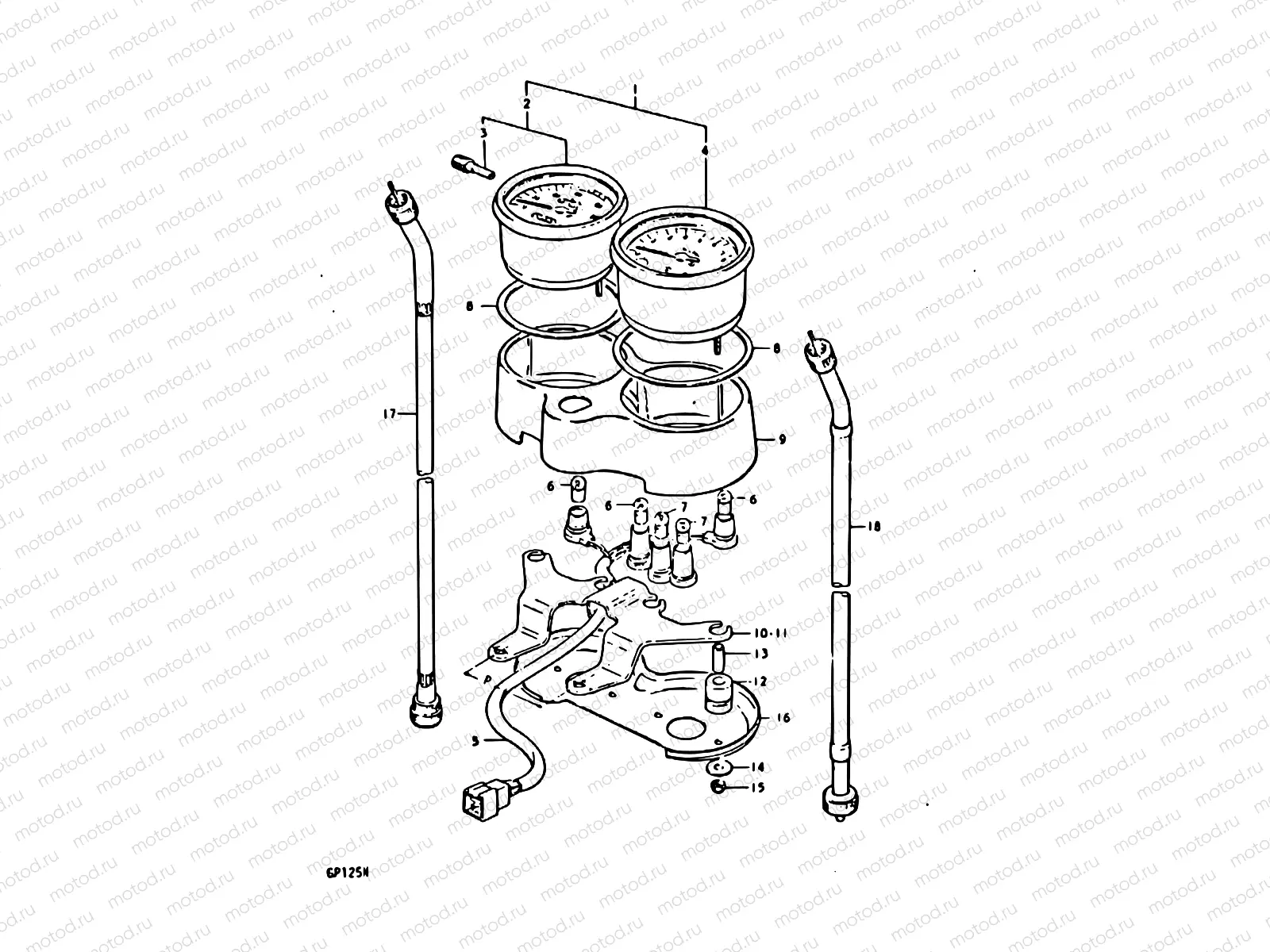 26 - SPEEDOMETER - TACHOMETER (E14)