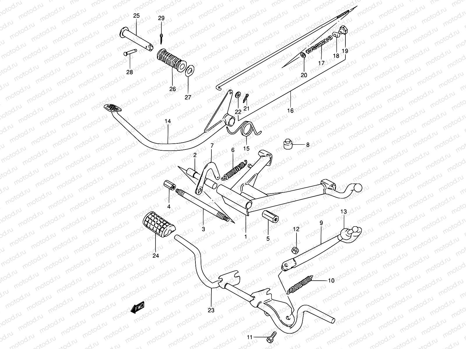 26 - STAND - FOOTREST
