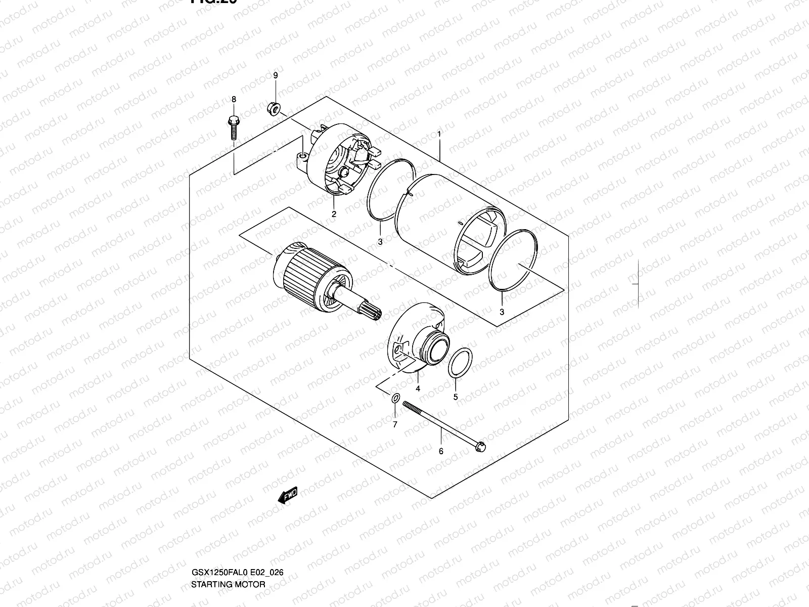 26 - STARTING MOTOR