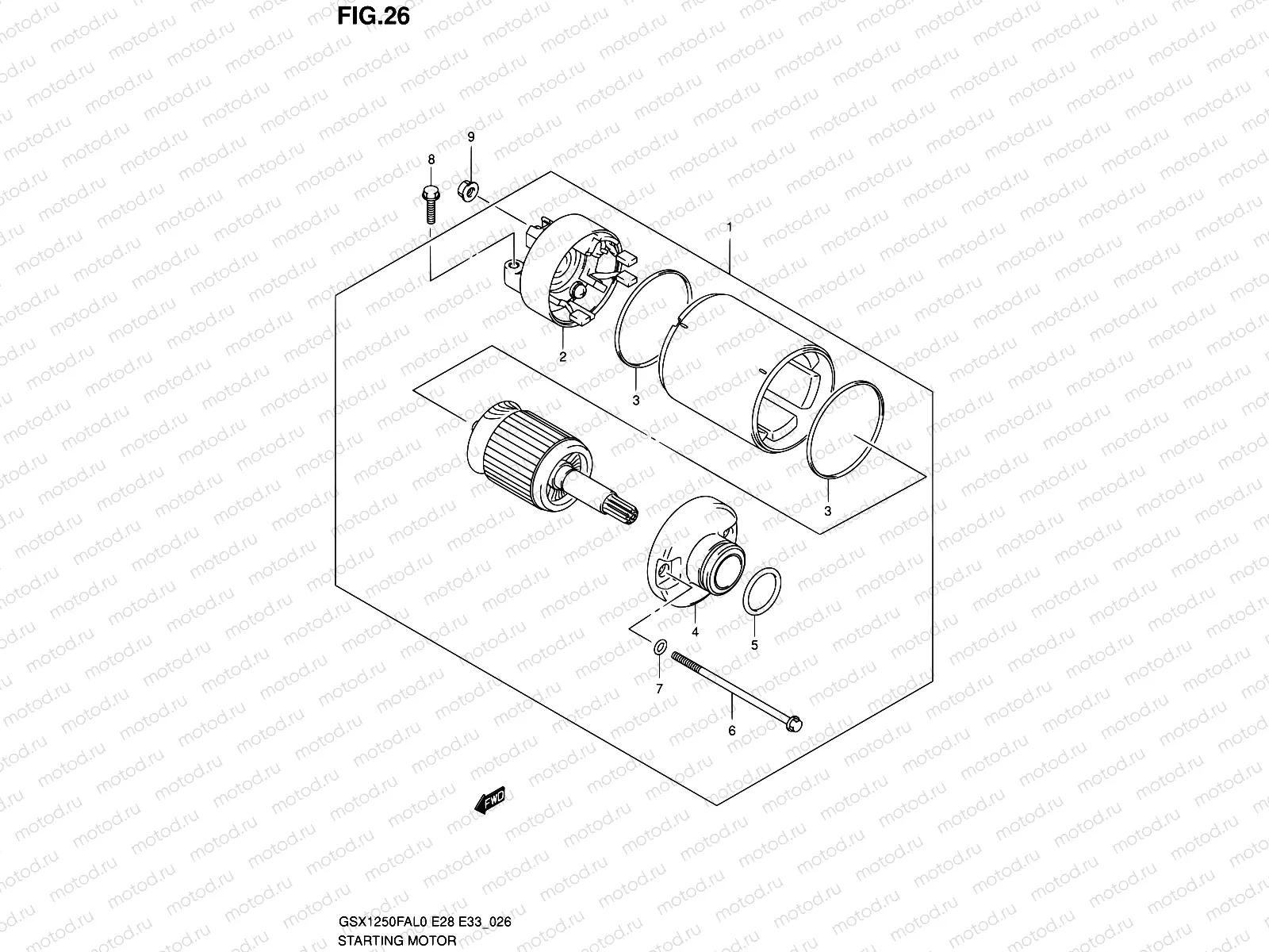26 - STARTING MOTOR