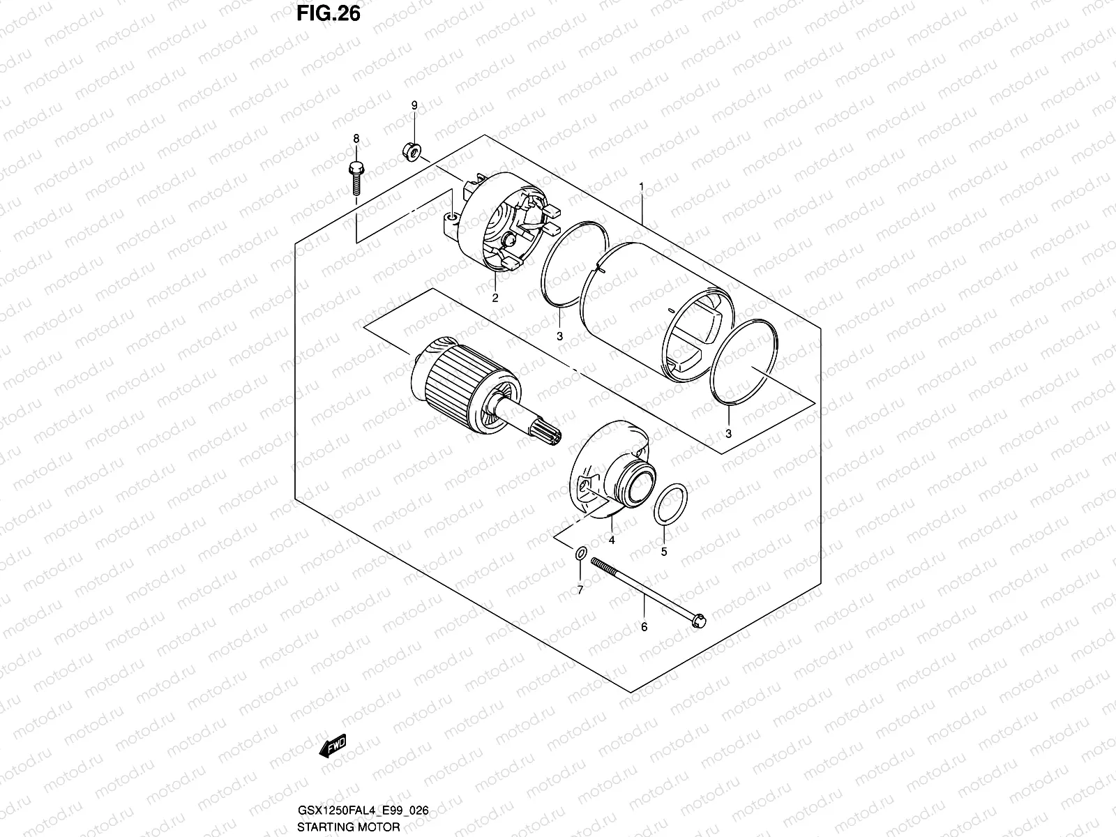 26 - STARTING MOTOR
