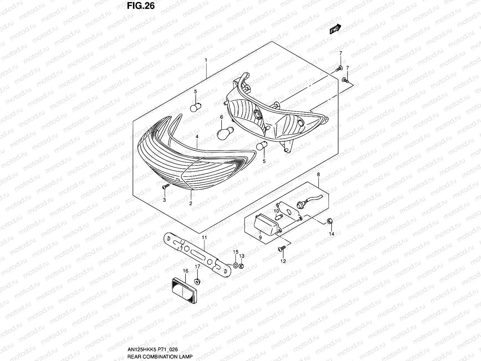 26 - TAIL LAMP
